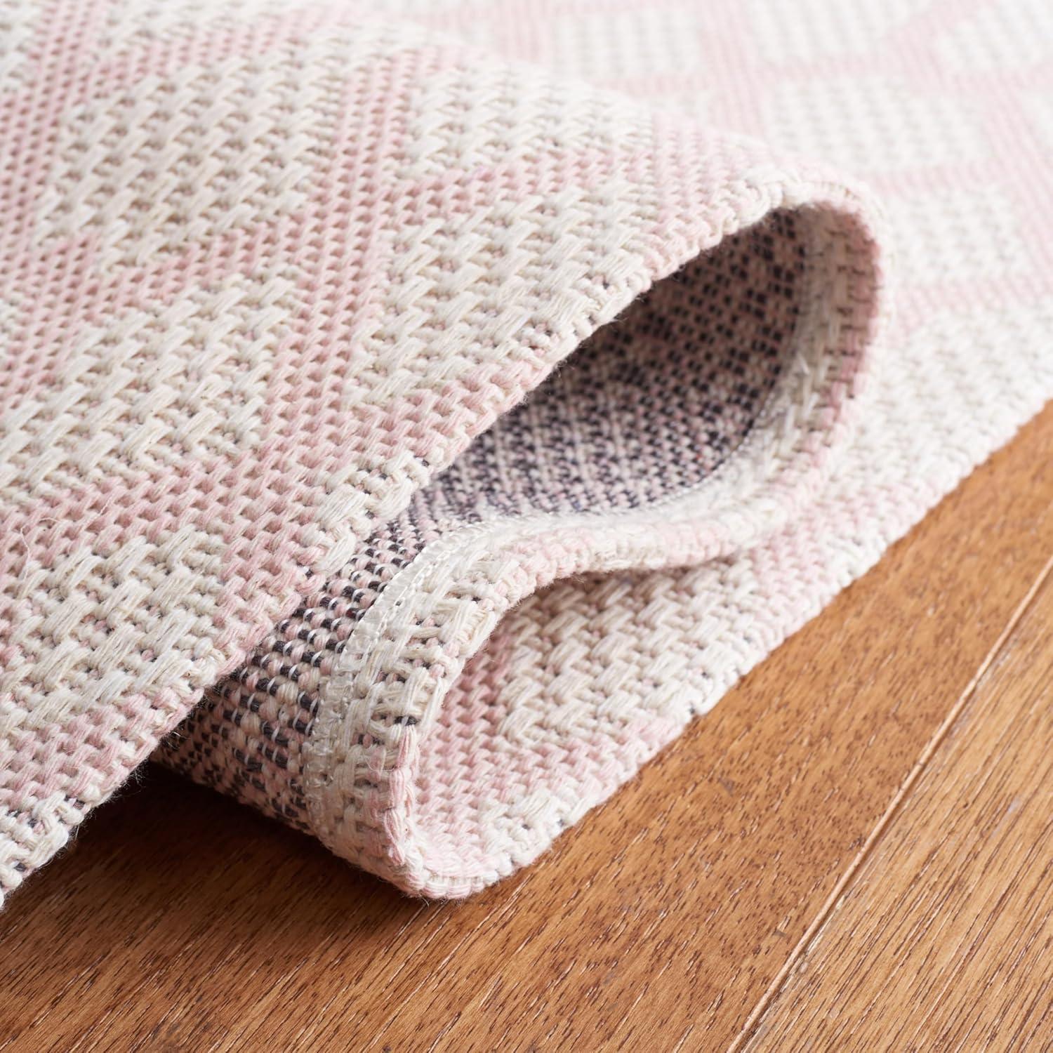Martha Stewart 421 100% Cotton Geometric Rug