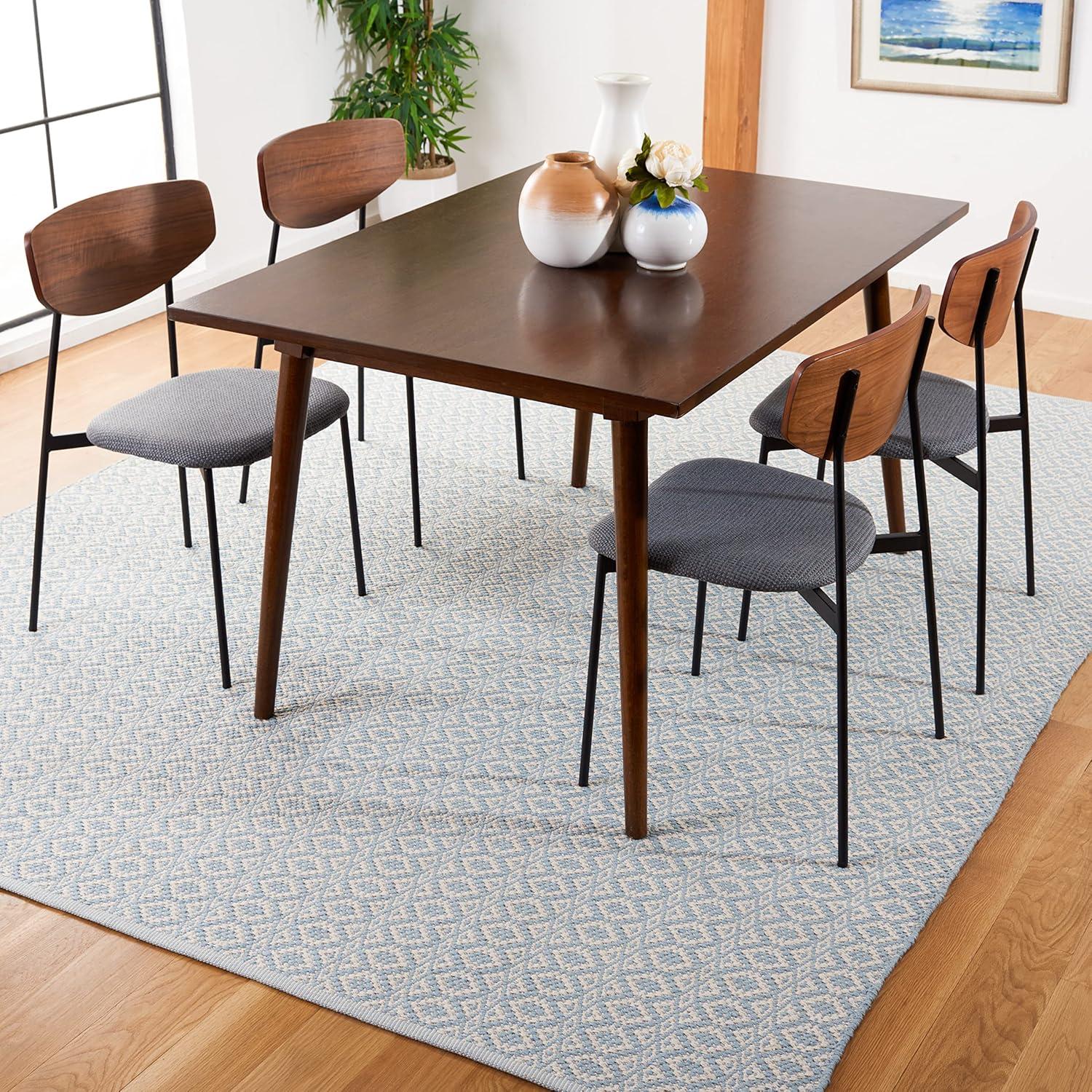 Montauk MTK716 Hand Woven Indoor Area Rug - Ivory/Navy - 8'x10' - Safavieh