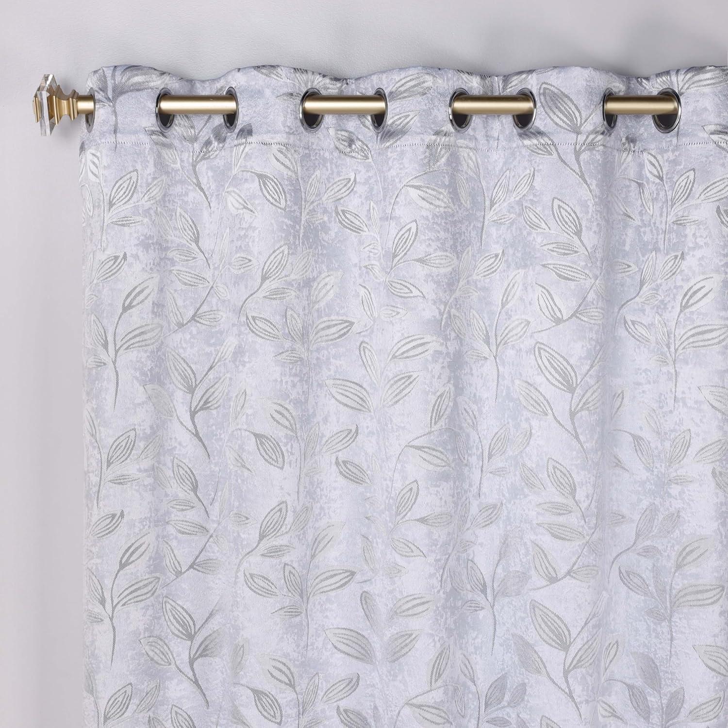 Superior Modern Bohemian Leaves Polyester Machine Washable Room Darkening Blackout Curtains by Superior & Reviews | Wayfair