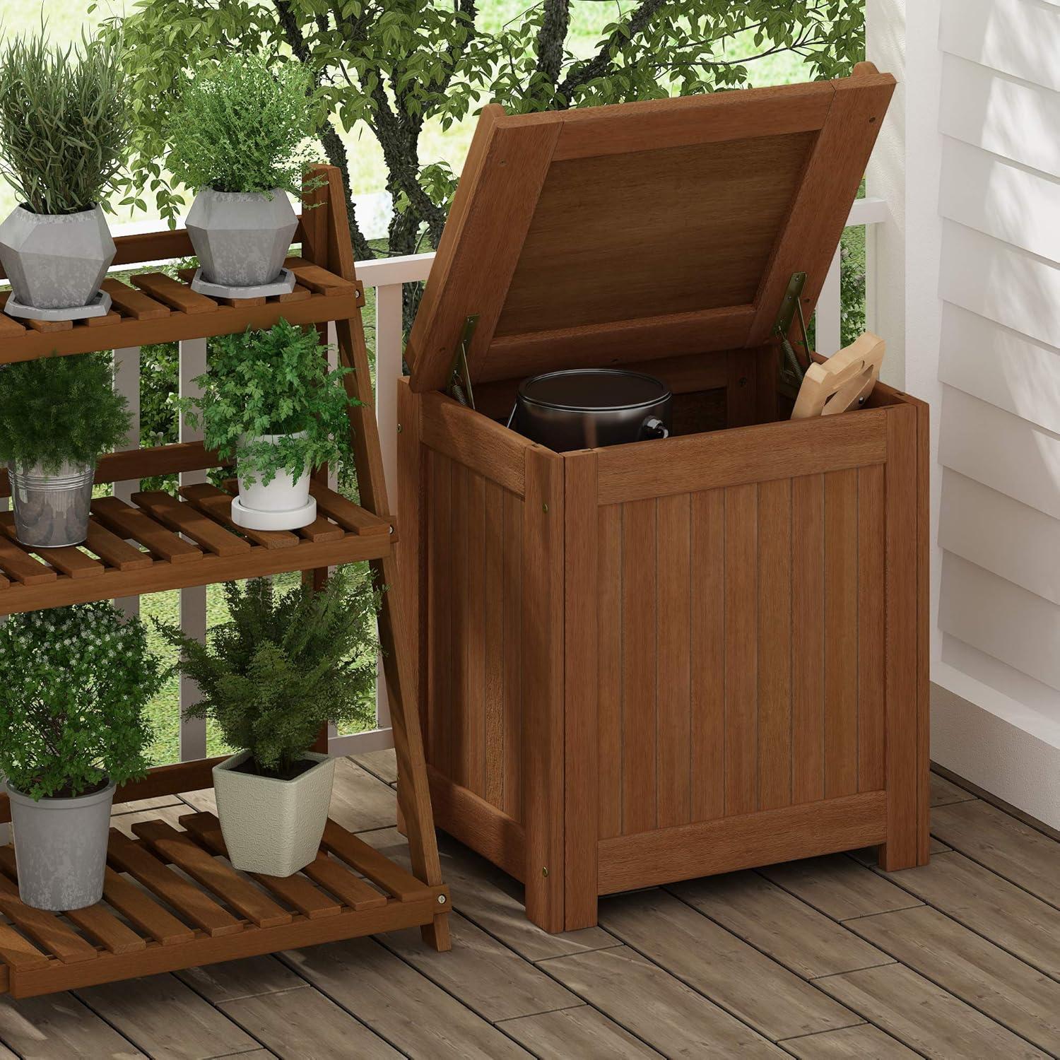 Furinno Tioman Outdoor Hardwood Storage Box