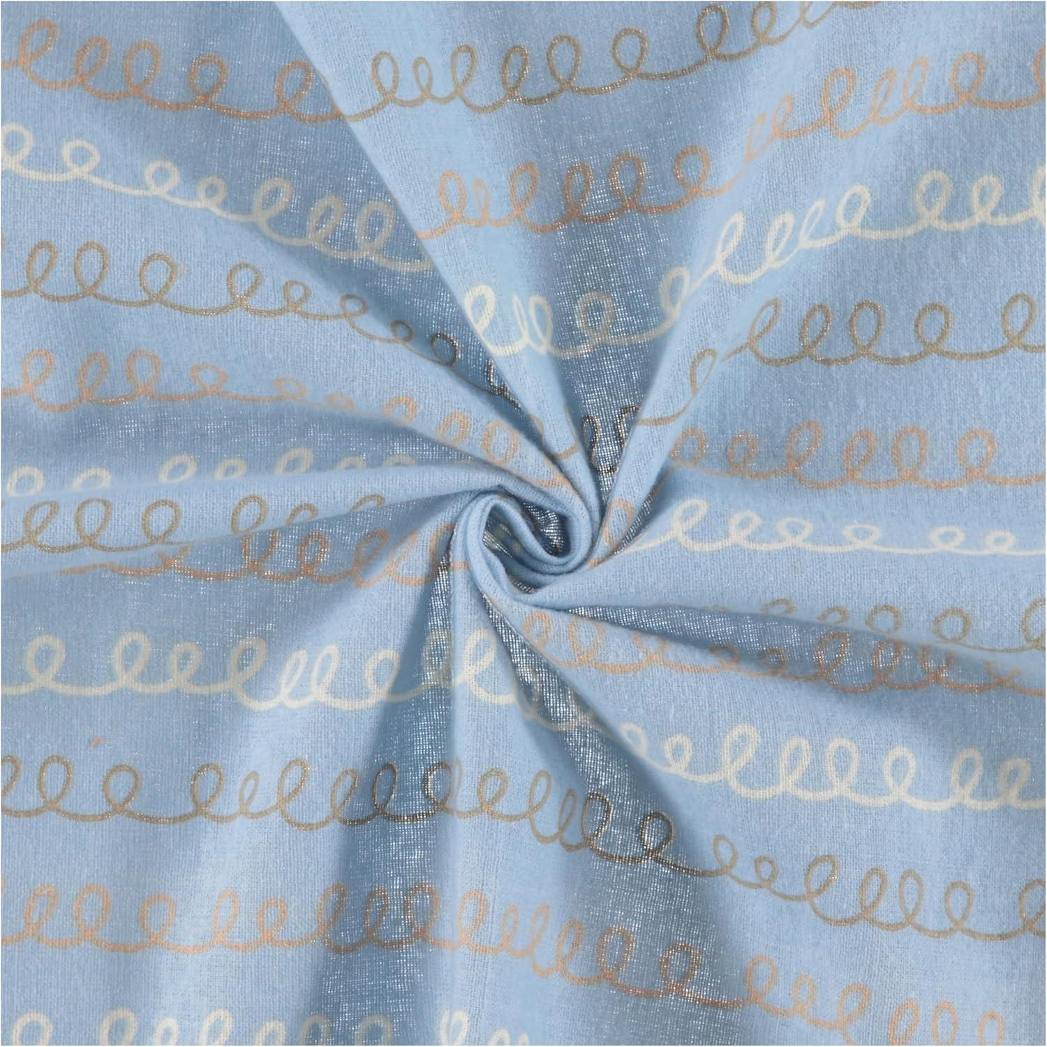 Little Beginnings Cudlie 4-Pack Receiving Blankets for Infants - Friendly Animal