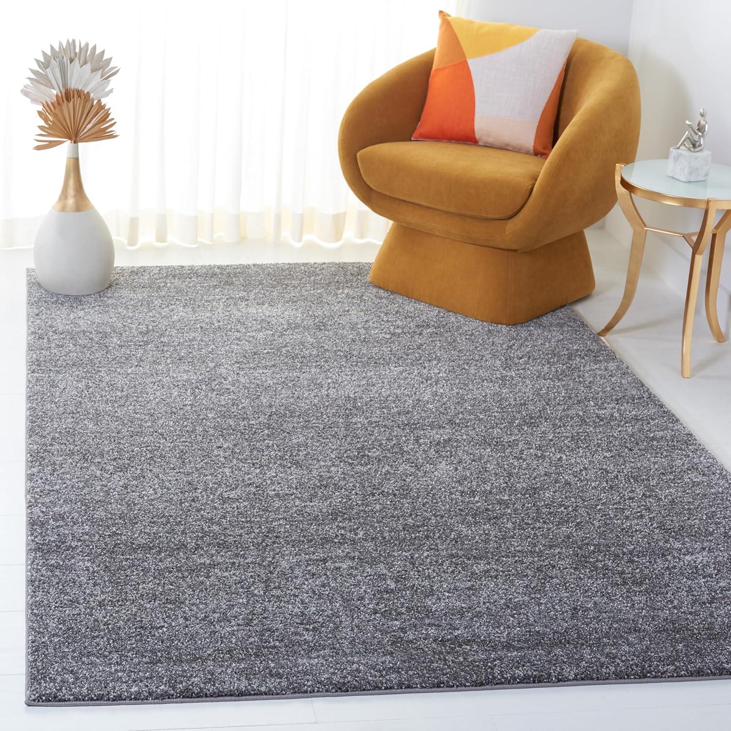 Retro RET560 Power Loomed Indoor Area Rug - 5'3"x7'6" - Grey/Ivory - Safavieh