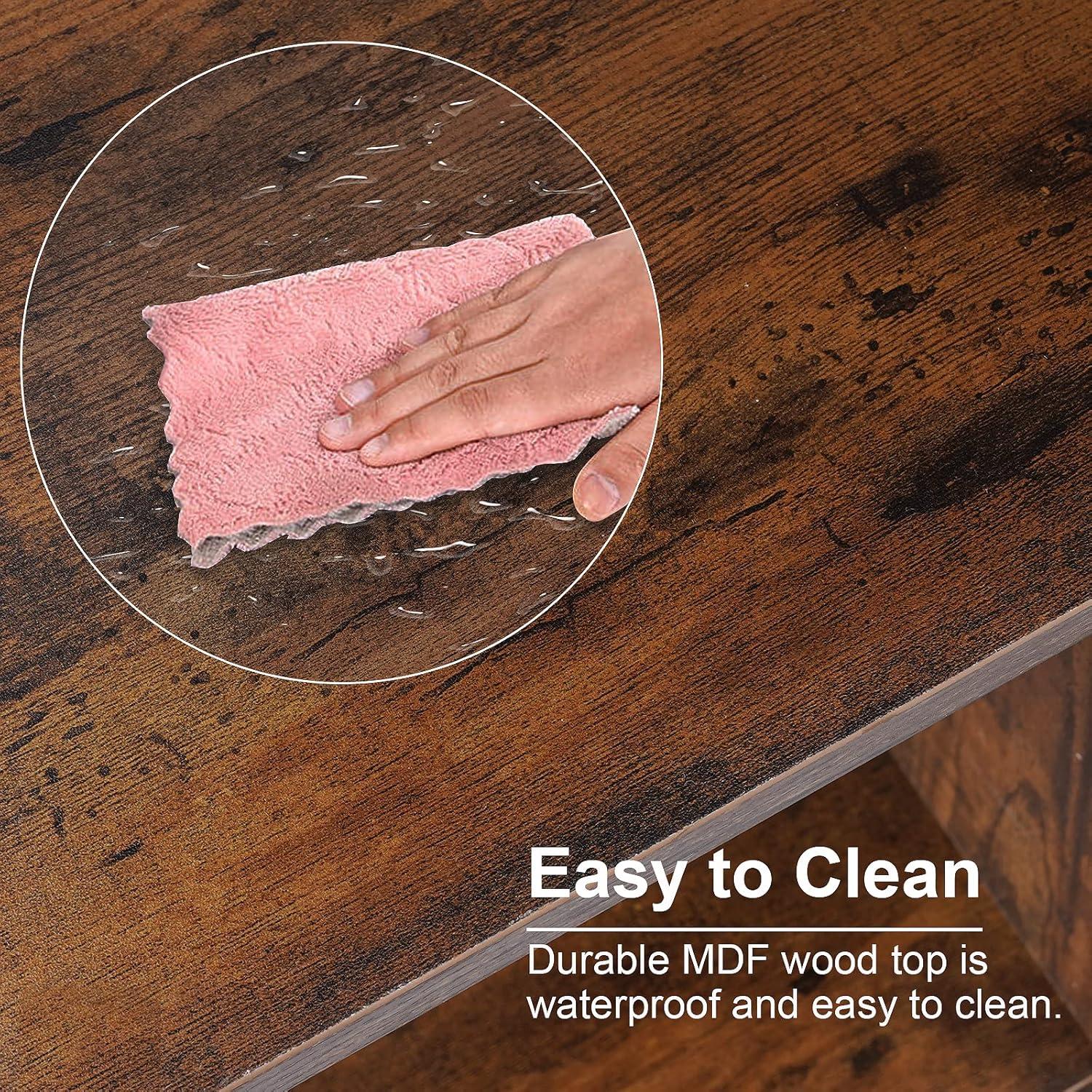 17 Stories Bookcase, 4-Tier Bookshelf With 2 Drawers,Book Shelves Display Shelf For Living Room, Bedroom, Home Office