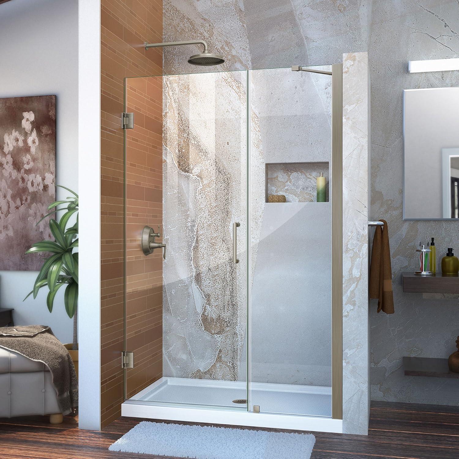 DreamLine Unidoor 45" W x 72" H Frameless Shower Door with ClearMax™ Technology SHDR-20457210-01