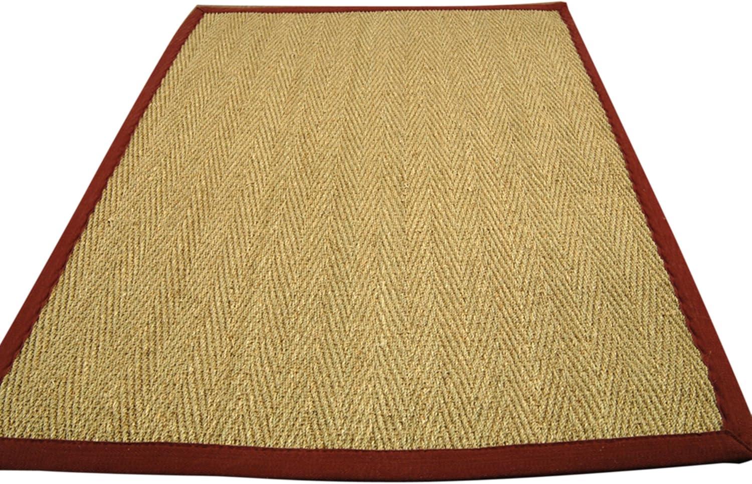 Natural Fiber NF115 Power Loomed Indoor Area Rug - Natural/Brown - 5'x8' - Safavieh