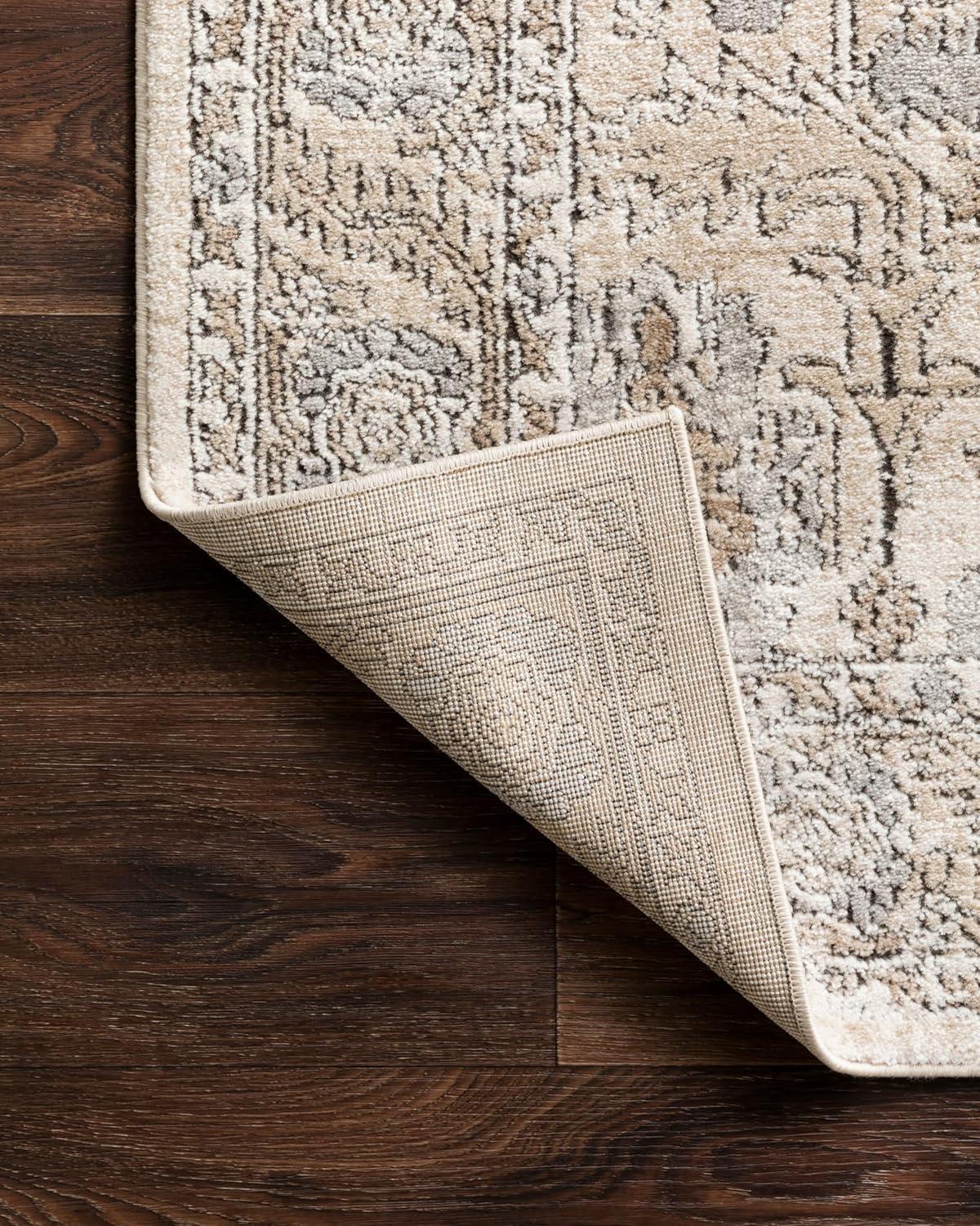 Loloi Teagan Ivory / Sand 9'-9" x 13'-6" Area Rug