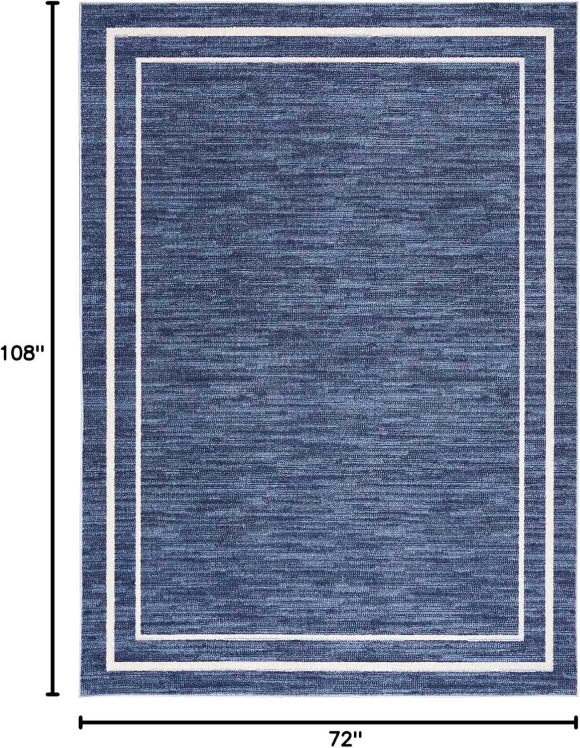 Nourison Essentials Bordered Indoor Outdoor Area Rug