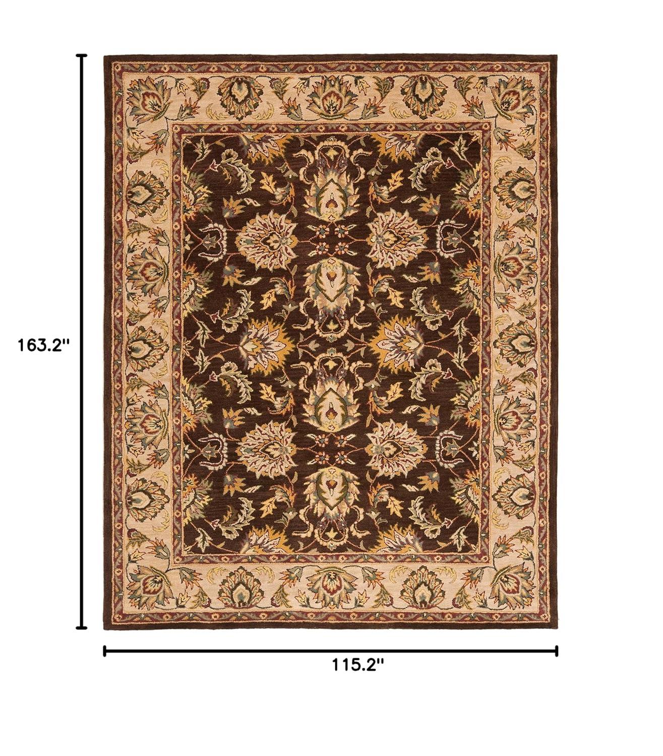 SAFAVIEH Heritage Duncan Oriental Area Rug, Brown/Ivory, 9'6" x 13'6"