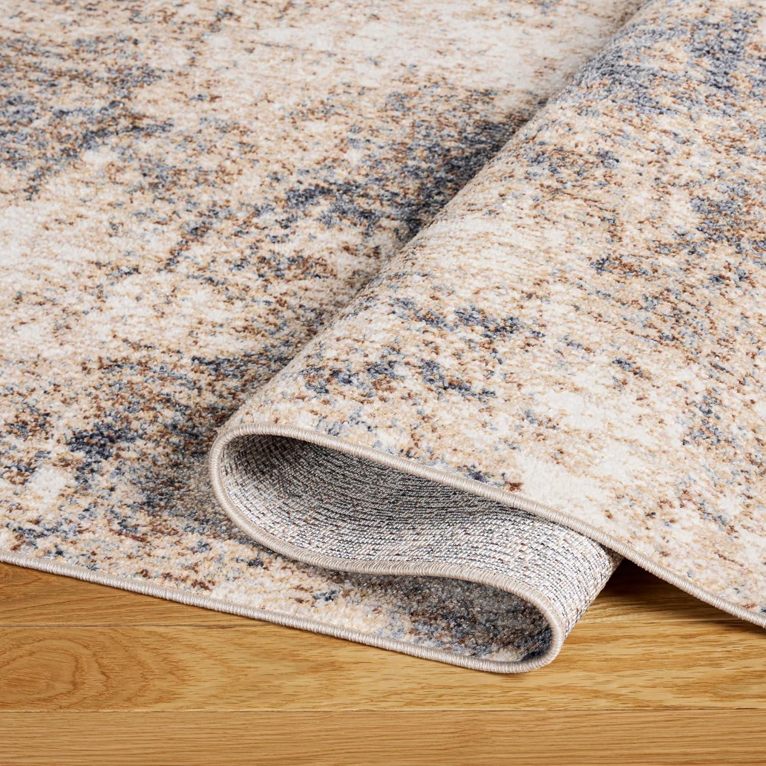 Town & Country Everyday Rein Everwash Washable Area Rug Brown/Beige