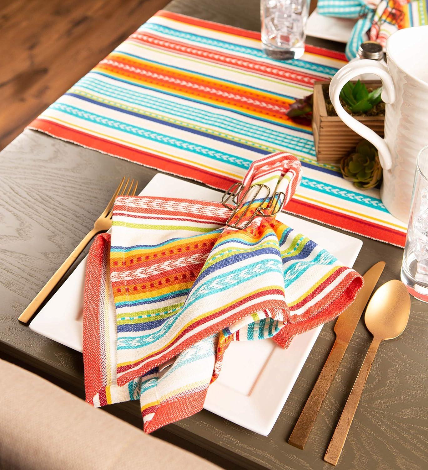 Design Imports  Baja Stripe Napkin - Set of 6