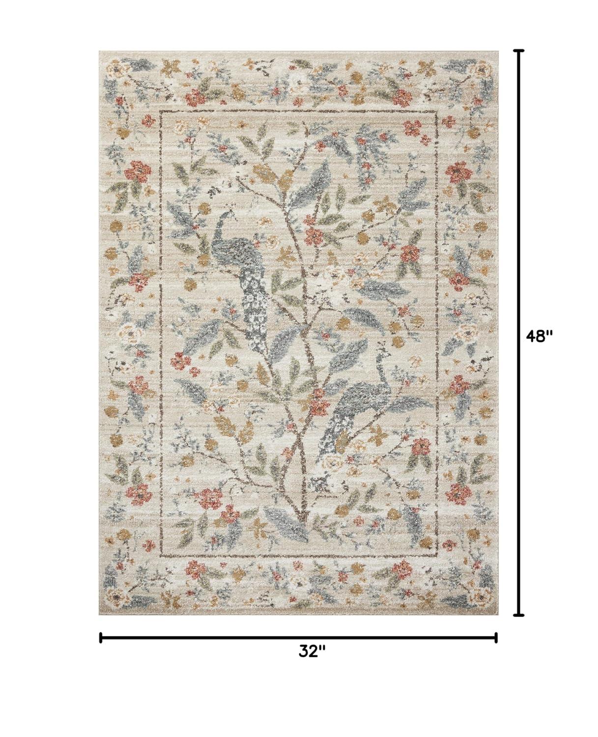 Rifle Paper Co. x Loloi Rifle Paper Co. x Loloi Laurel Cream Area Rug