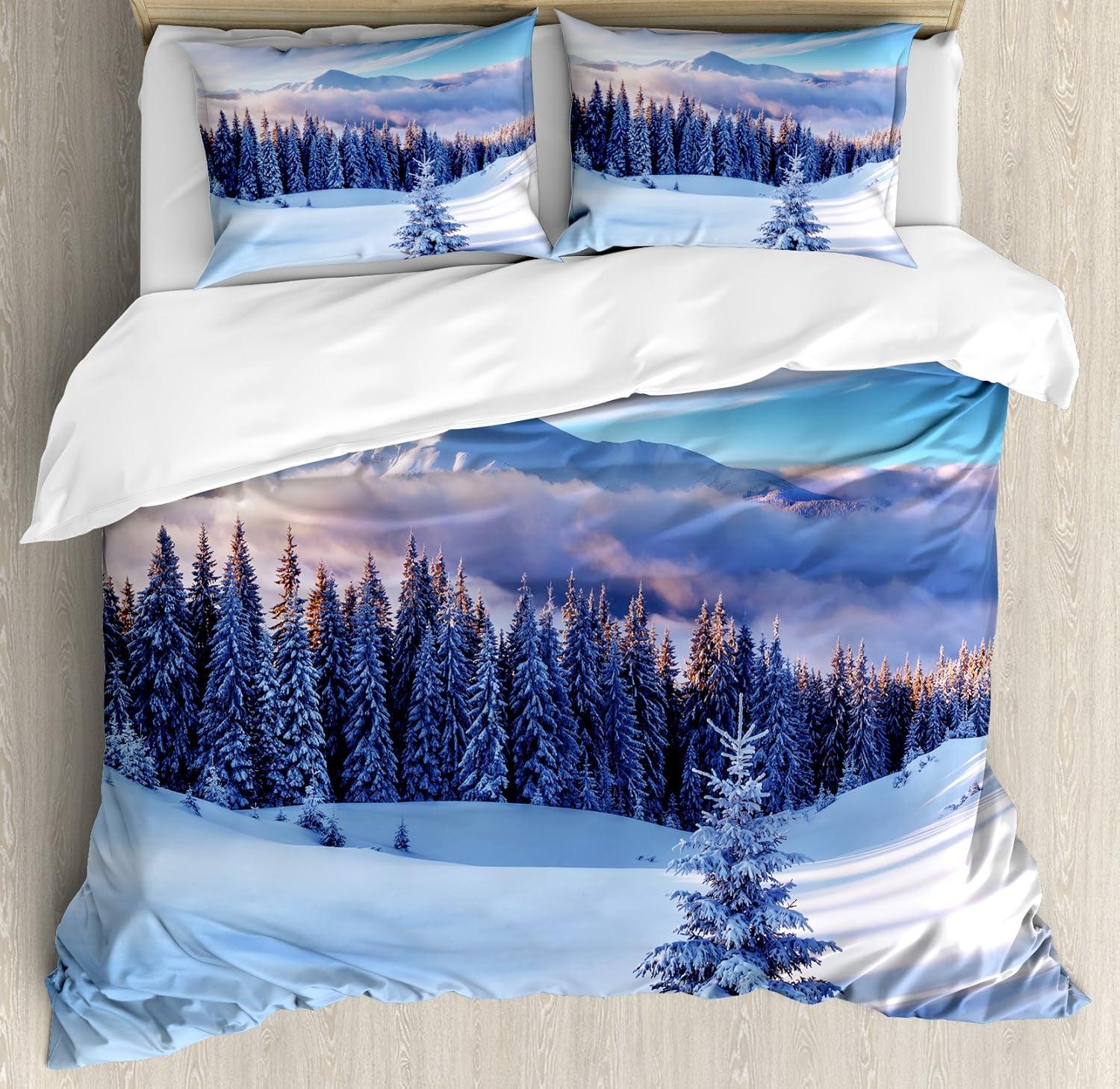 Winter Modern & Contemporary Duvet Cover Set