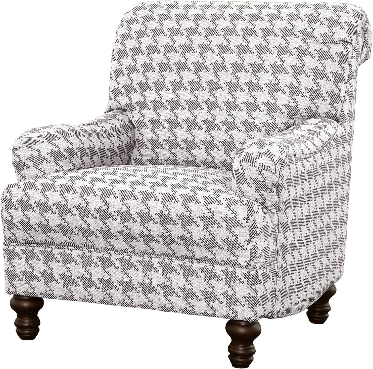 Glenn Upholstered Accent Chair Grey