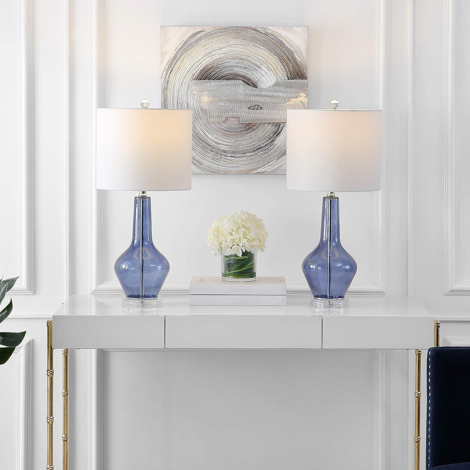 Brisor Table Lamp (Set of 2) - 22 Inch Height - TBL4222 - Blue - Safavieh