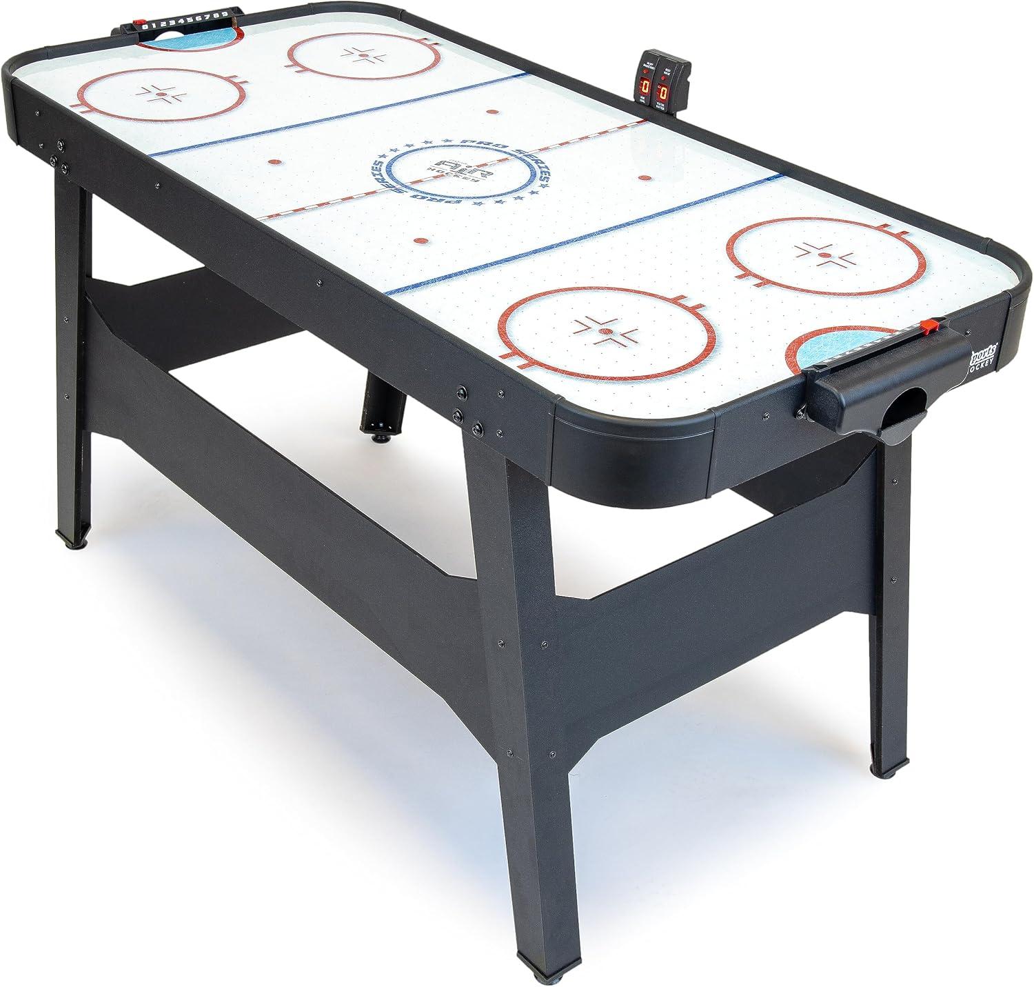 GoSports GoSports 54 Inch Air Hockey Arcade Table for Kids & Adults - Black