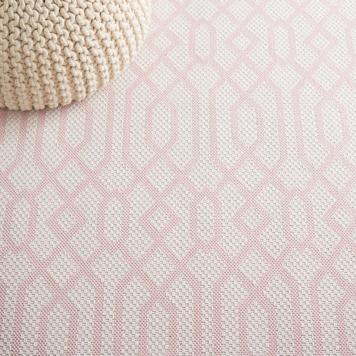 Martha Stewart 421 100% Cotton Geometric Rug