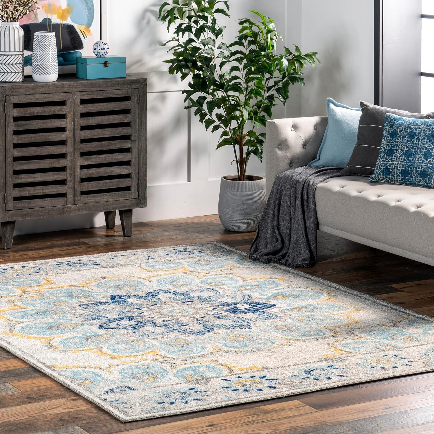 Nuloom Kiyoko Vintage Floral Indoor Area Rug