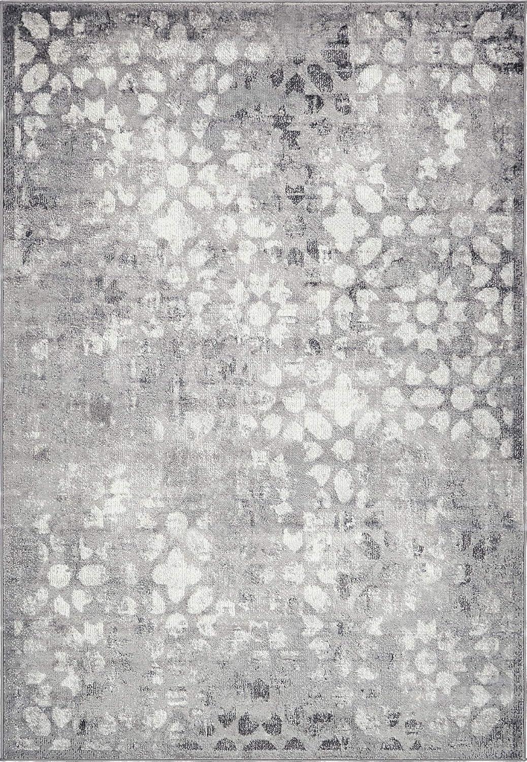 Unique Loom Sofia Larvotto Floral Indoor Woven Area Rug