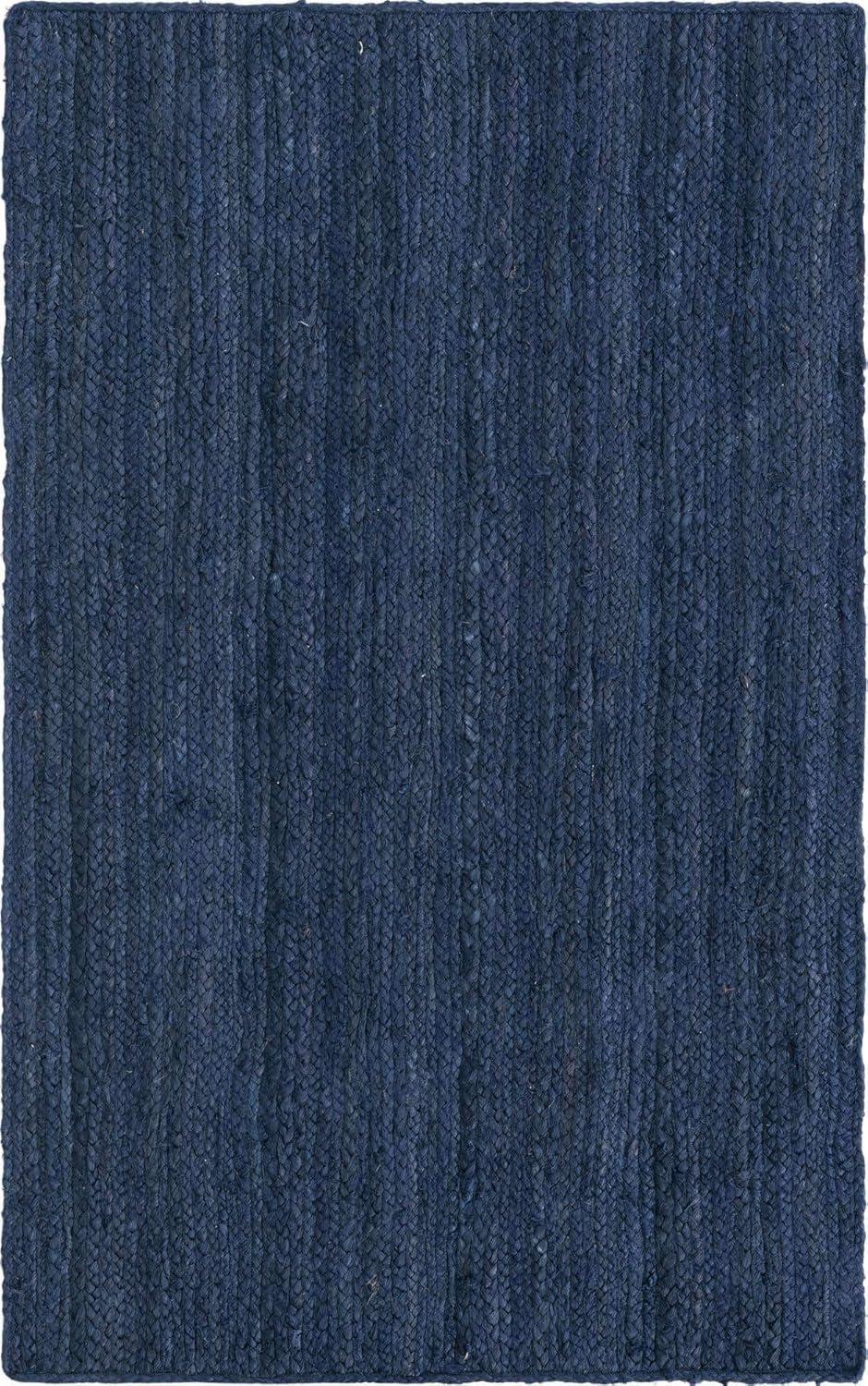 Unique Loom 3' 3 x 5' 1 Dhaka Braided Jute Rectangle Area Rug