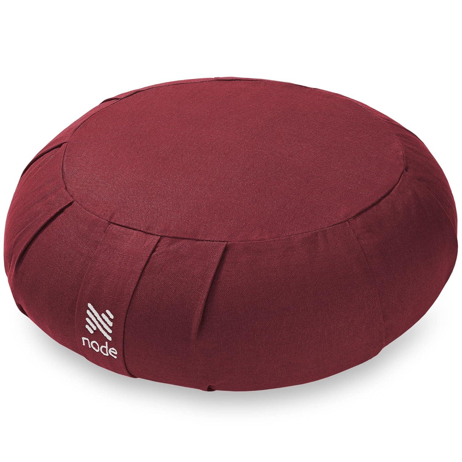 Node Fitness 15" x 5" Round Floor Pillow and Meditation Bolster & Reviews | Wayfair