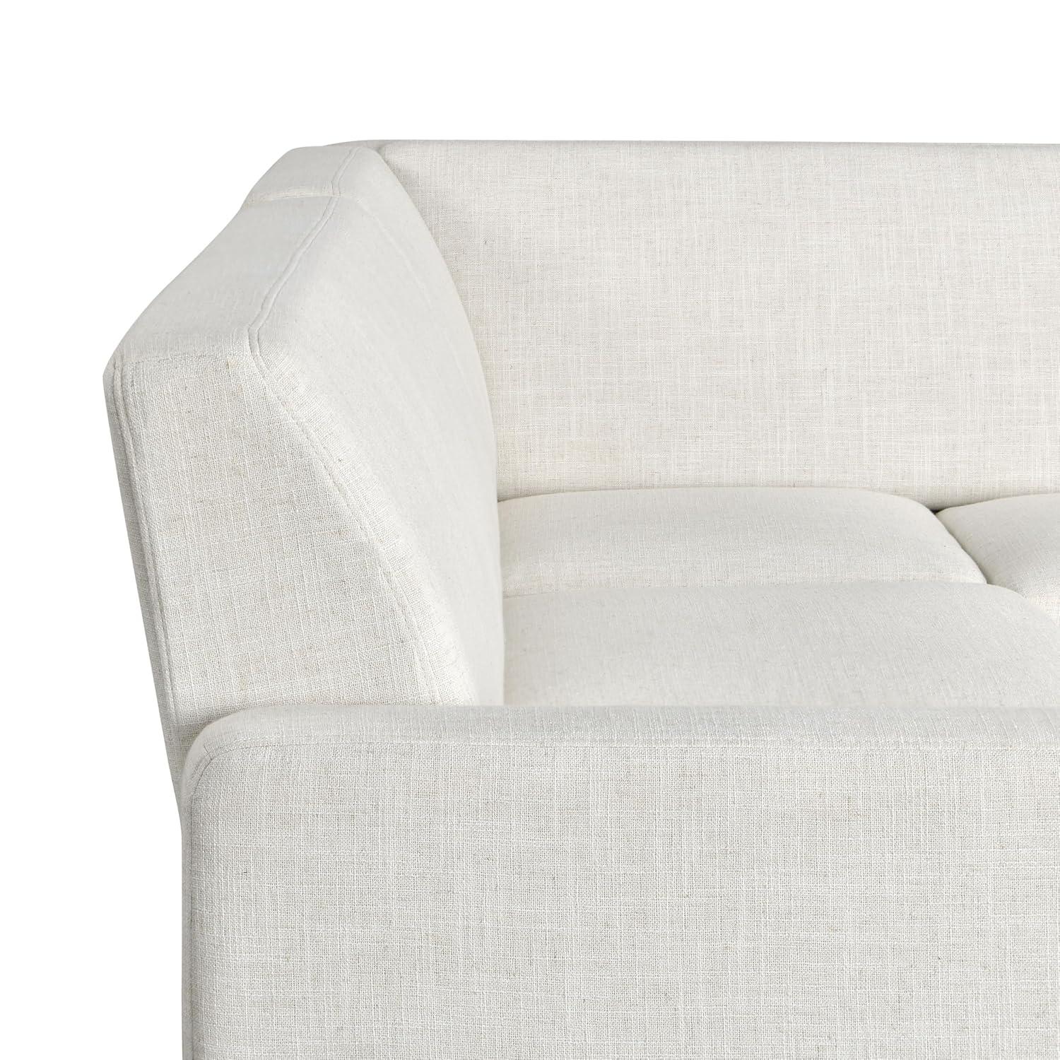 Gomez Sofa Bumper Sectional Cream