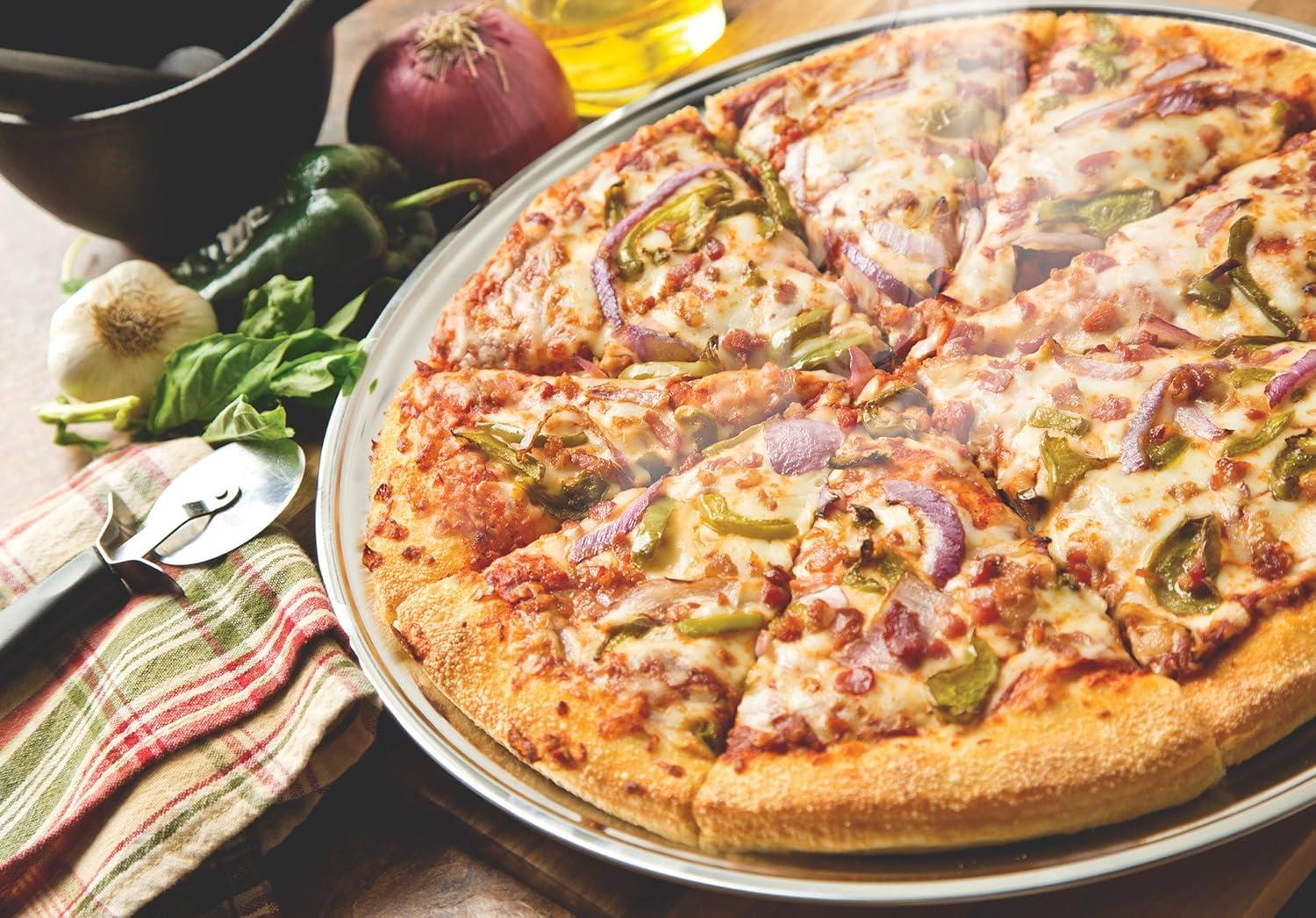 Fox Run Brands Fox Run Brands Non Stick Stainless Steel 16.25 in. Pizza Pan