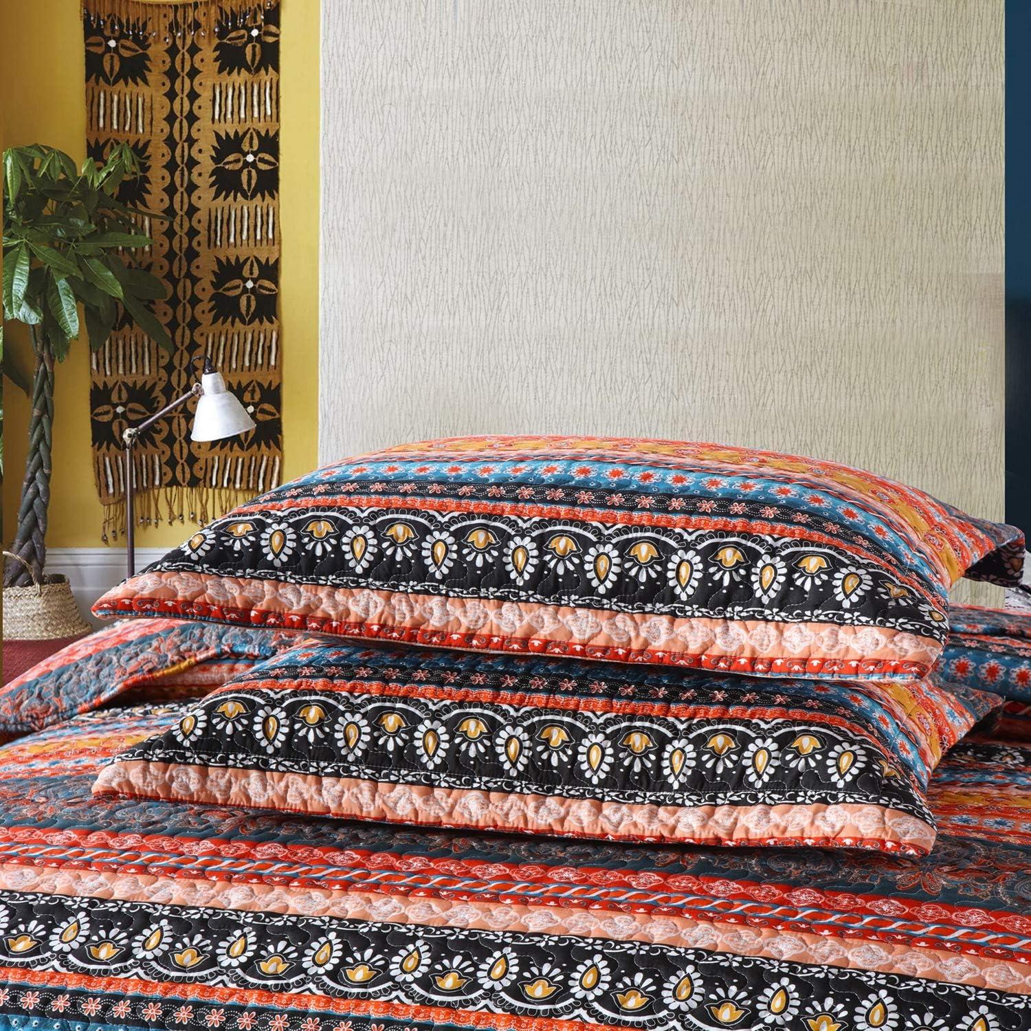 Boho Abstract Quilt Set