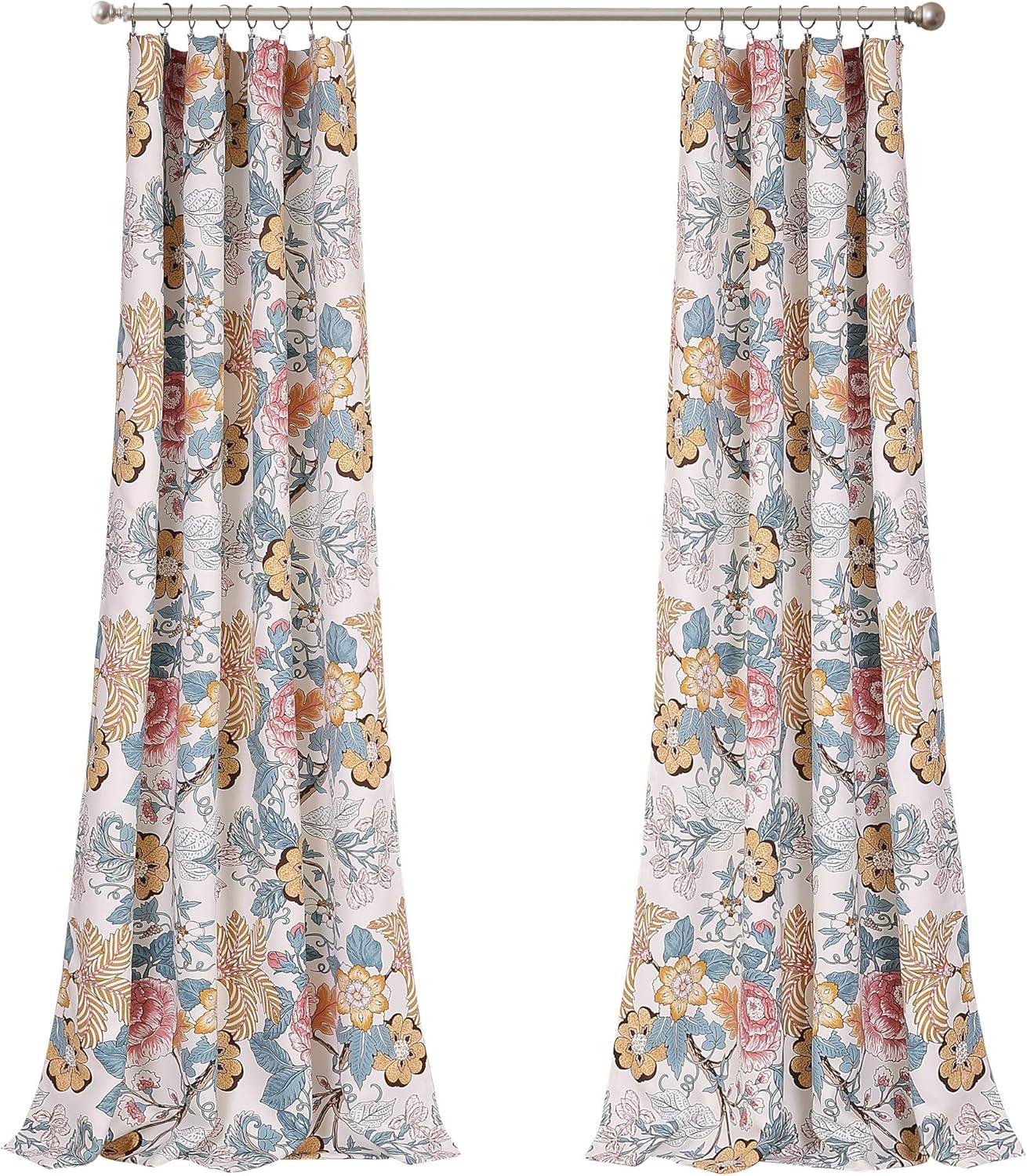 Lush Decor Polyester Room Darkening Curtain Pair (Set of 2)