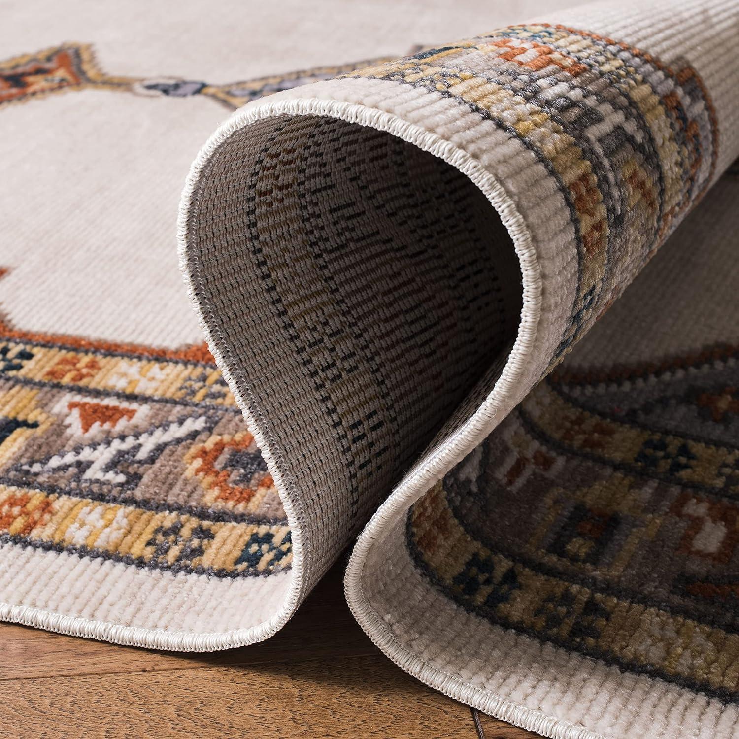 Farmhouse FMH830 Power Loomed Runner Rug - Grey/Cream - 2' X 8' - Safavieh.