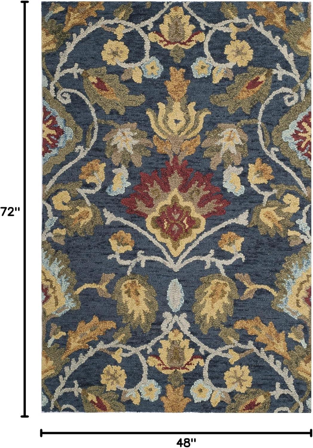 Blossom BLM402 Hand Tufted Area Rug  - Safavieh