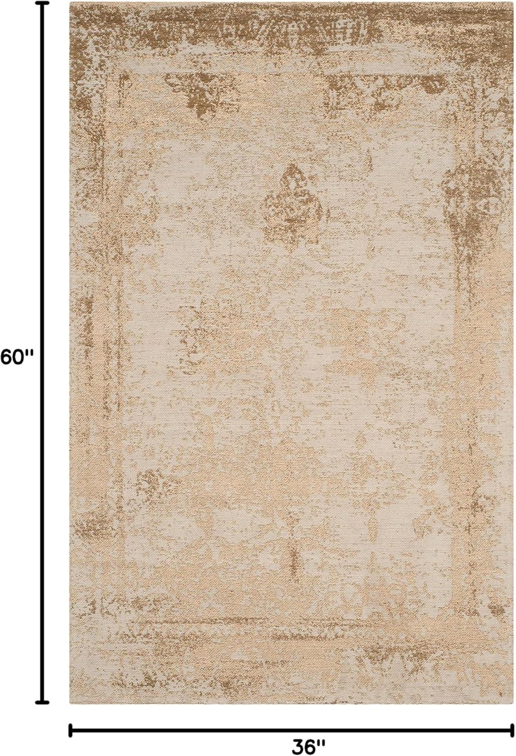 Classic Vintage CLV125 Power Loomed Area Rug - Sand - 3'x5' - Safavieh.