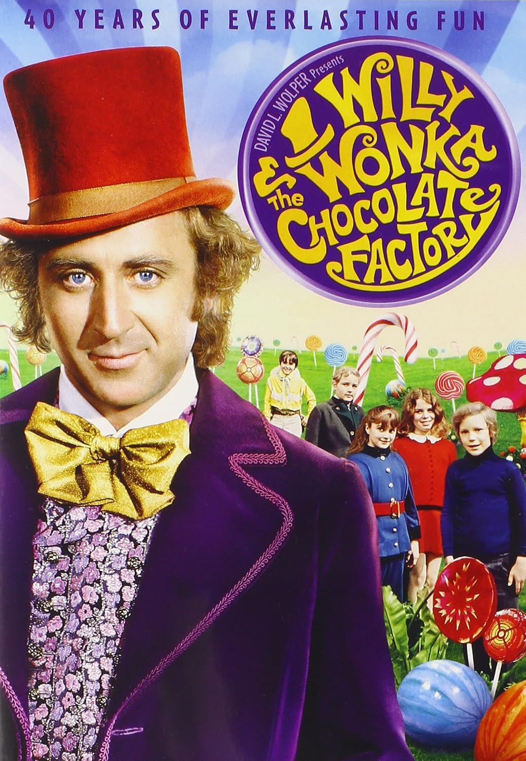 Willy Wonka and the Chocolate Factory DVD