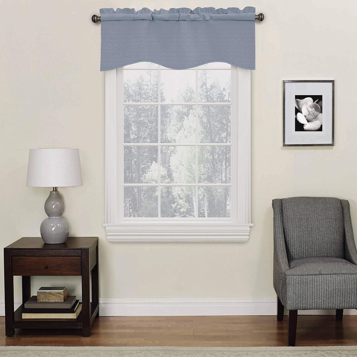 Kendall Scalloped 42'' W Window Valance