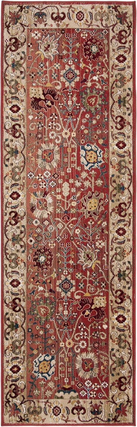 Kashan KSN303 Power Loomed Rugs - Safavieh