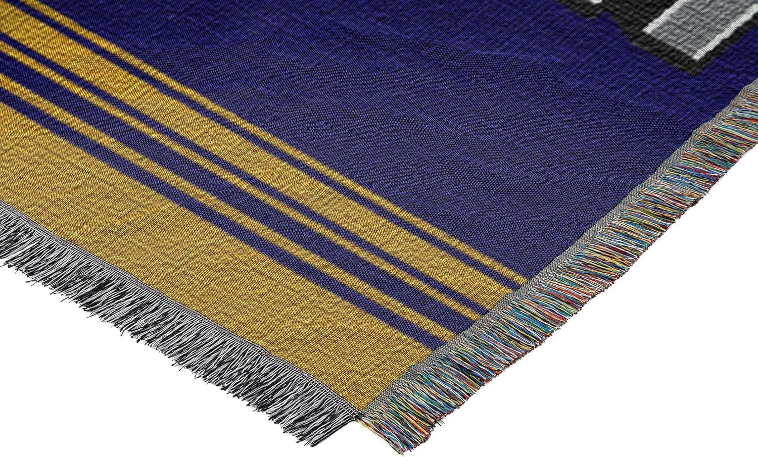 Baltimore Ravens Knitted Commemorative Super Bowl Blanket