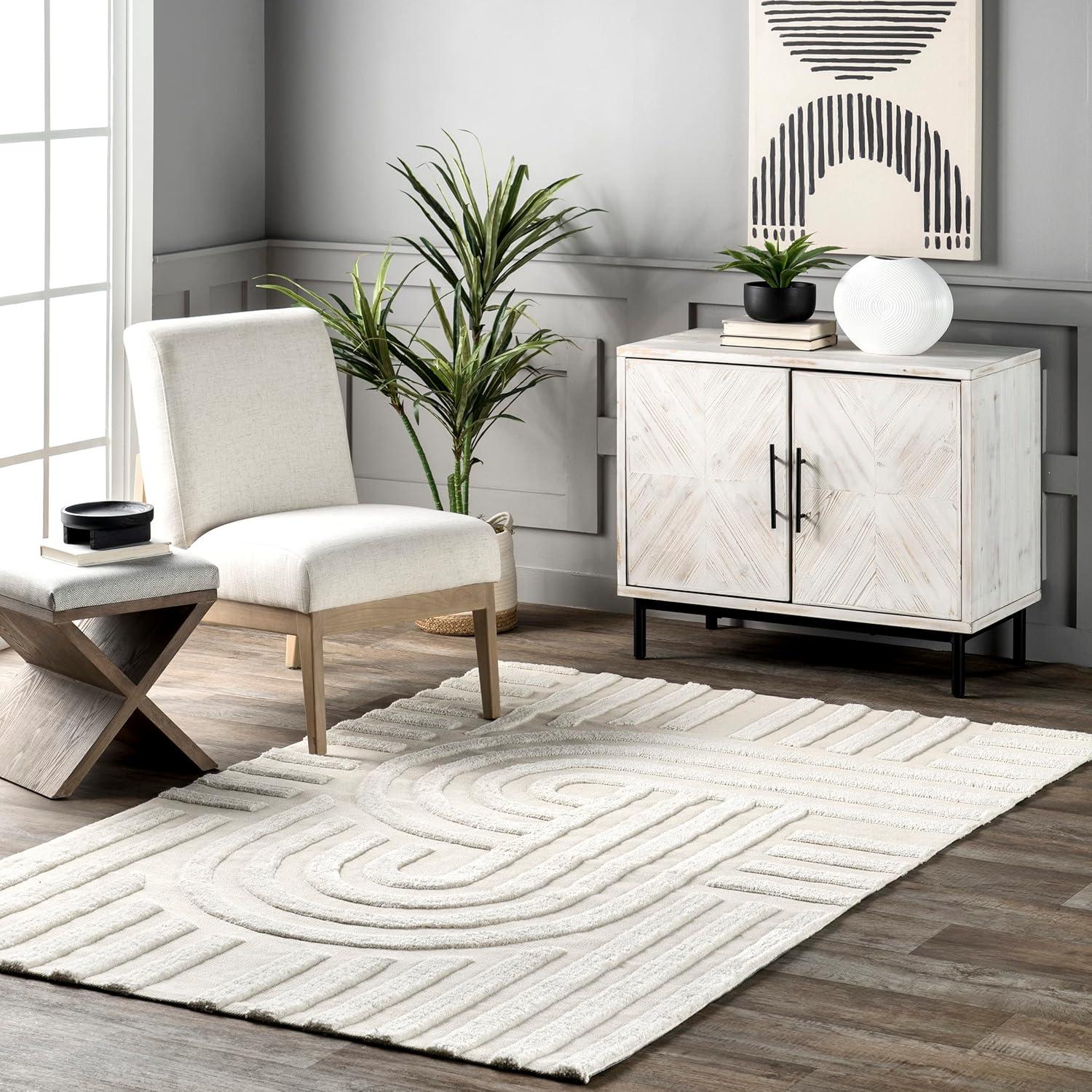 Arvin Olano x Rugs USA Downtown Textured Area Rug