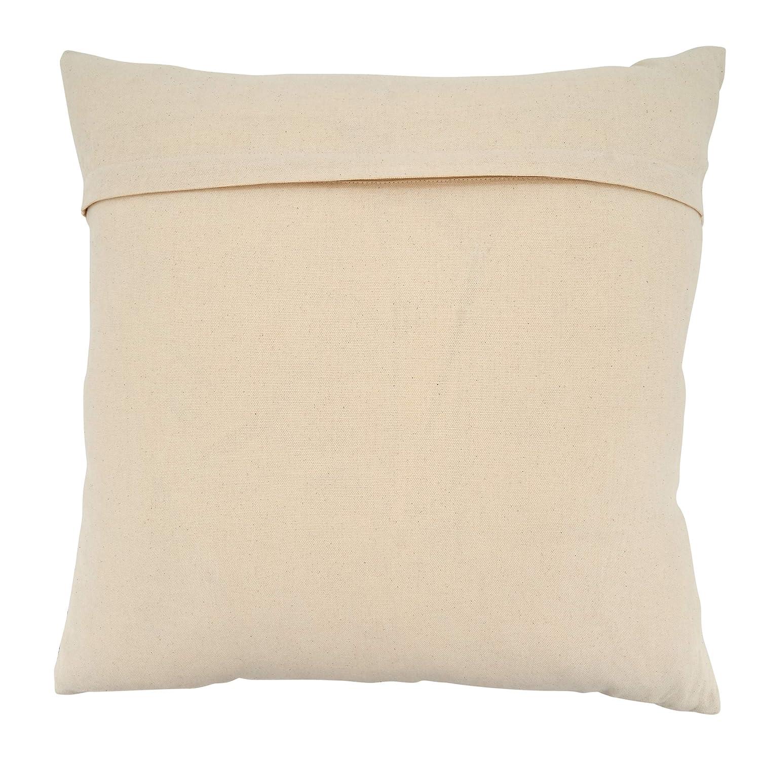 Saro Adah Collection Cotton Geometric 22" Throw Pillow Cover & Reviews | Wayfair