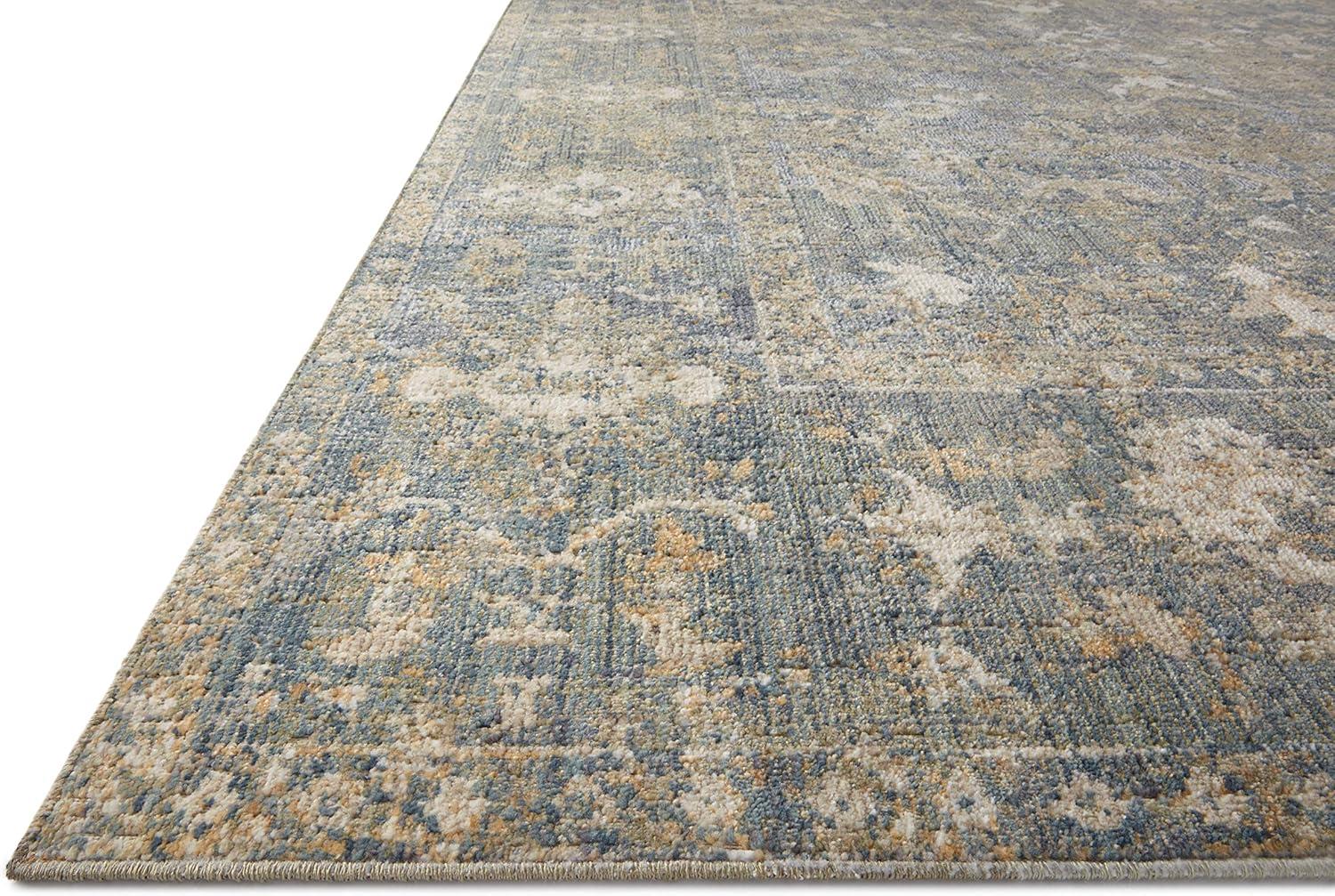 Rosemarie Rug by Chris Loves Julia x Loloi - Sand and Lagoon / 2'7" x 12' Runner