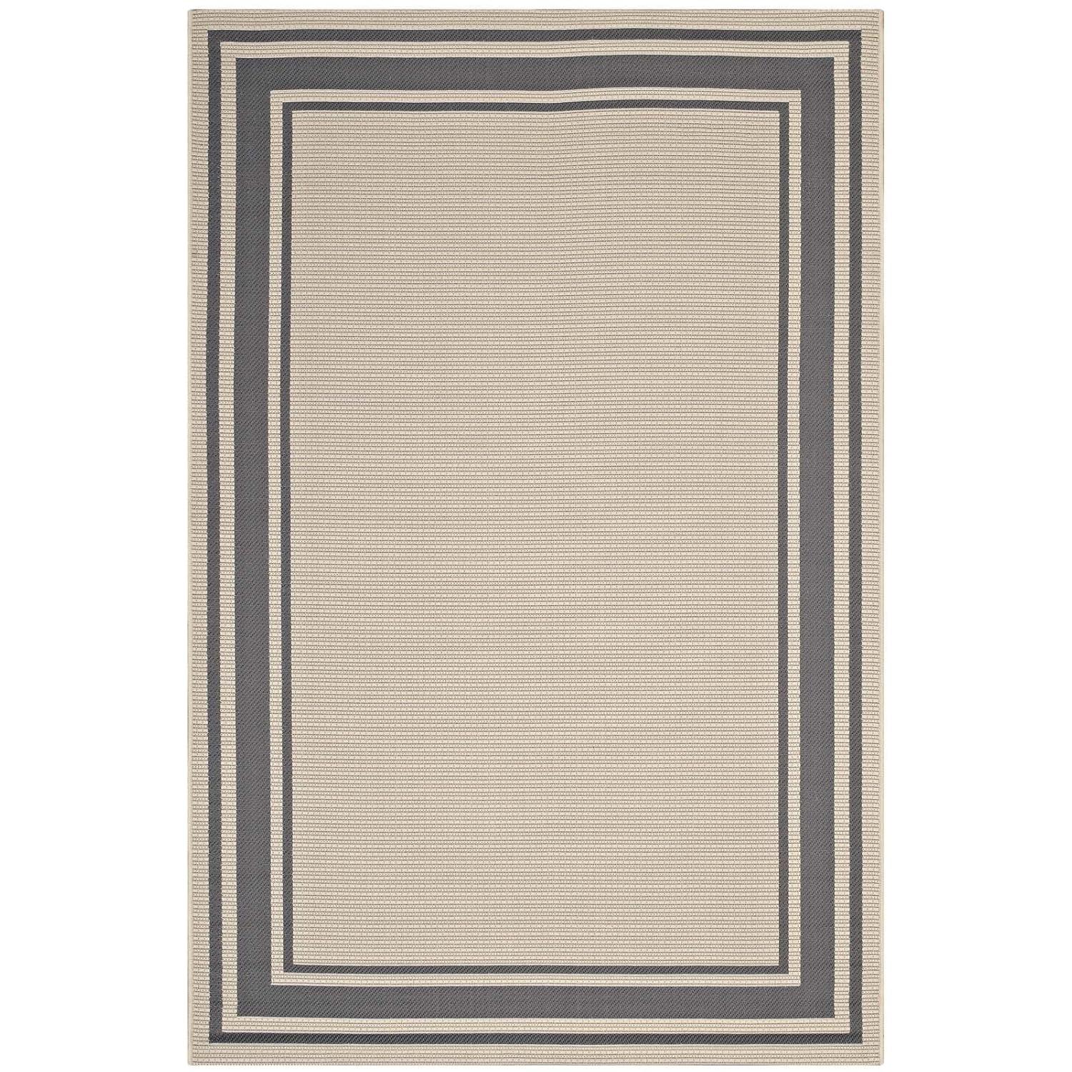 Modway Modway Rim Solid Border Borderline Indoor and Outdoor Area Rug