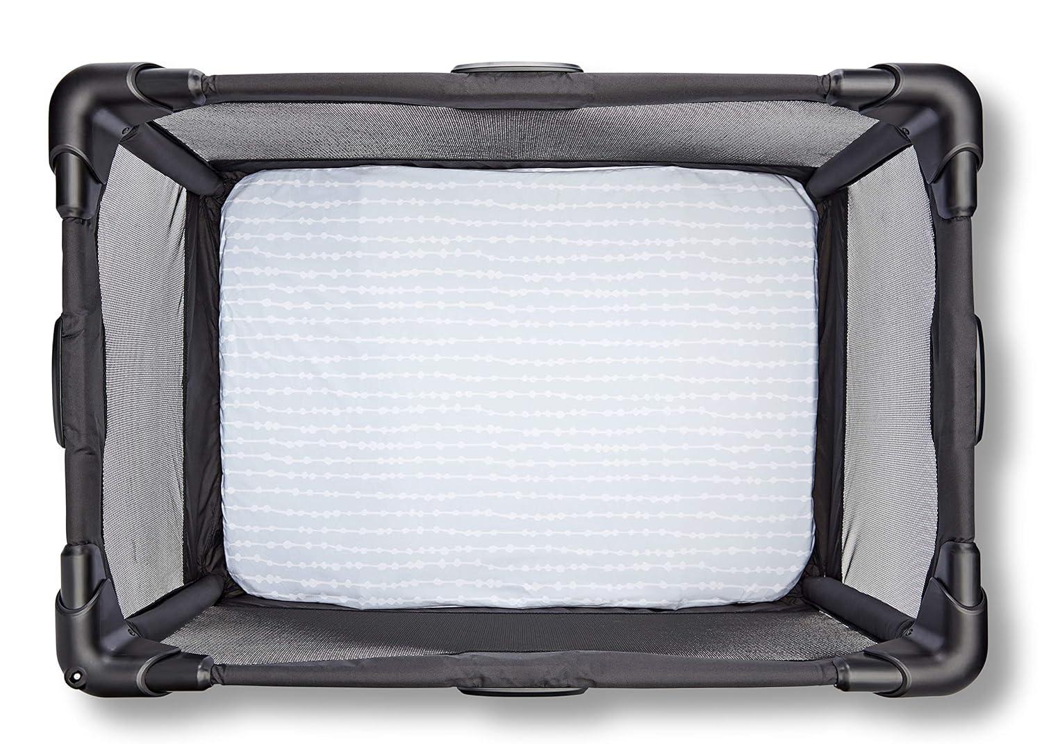 4moms Breeze Waterproof Playard Sheet - Gray Beads