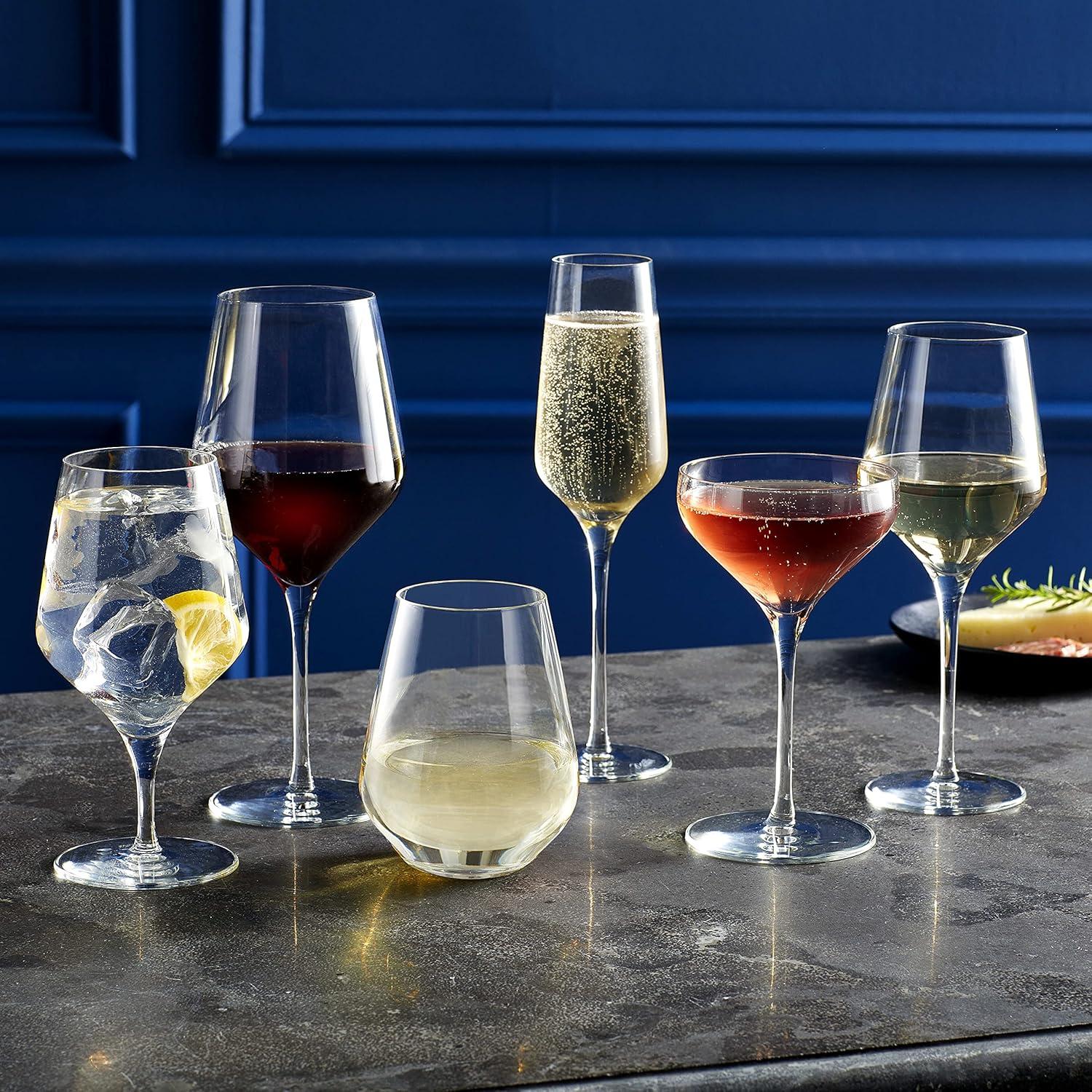 Signature-Greenwich Stemless Wine Glasses (Set of 6)
