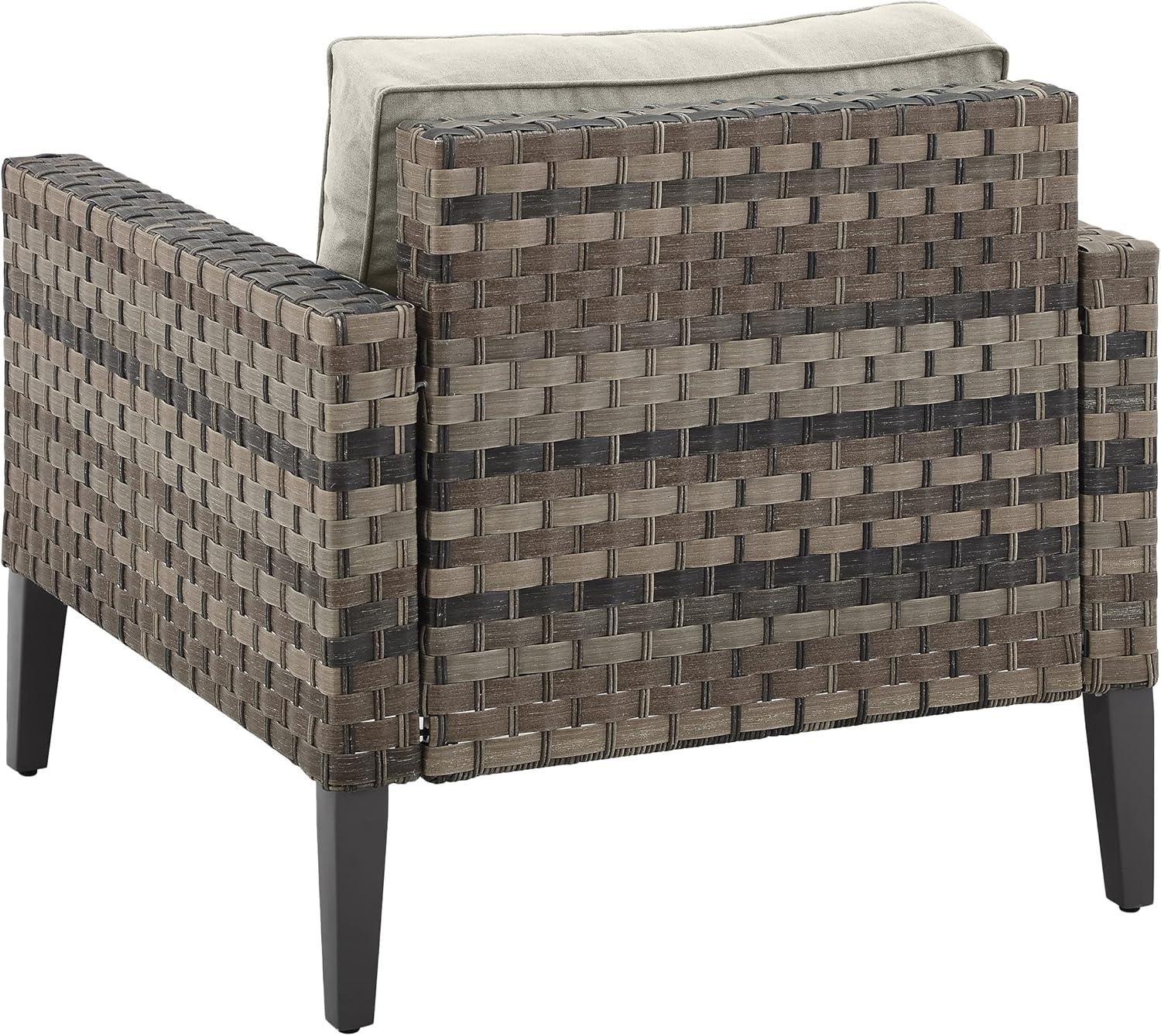 Prescott Outdoor Wicker Armchair - Crosley