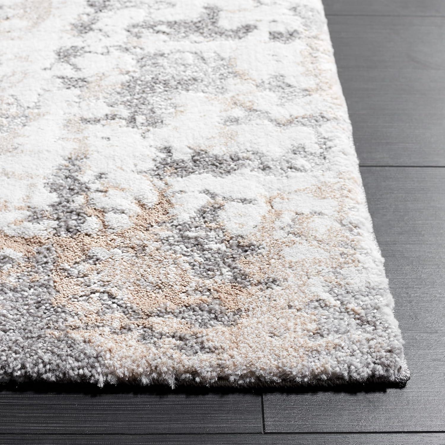 SAFAVIEH Century Bentley Distressed Area Rug, Beige/Grey, 2'7" x 5'