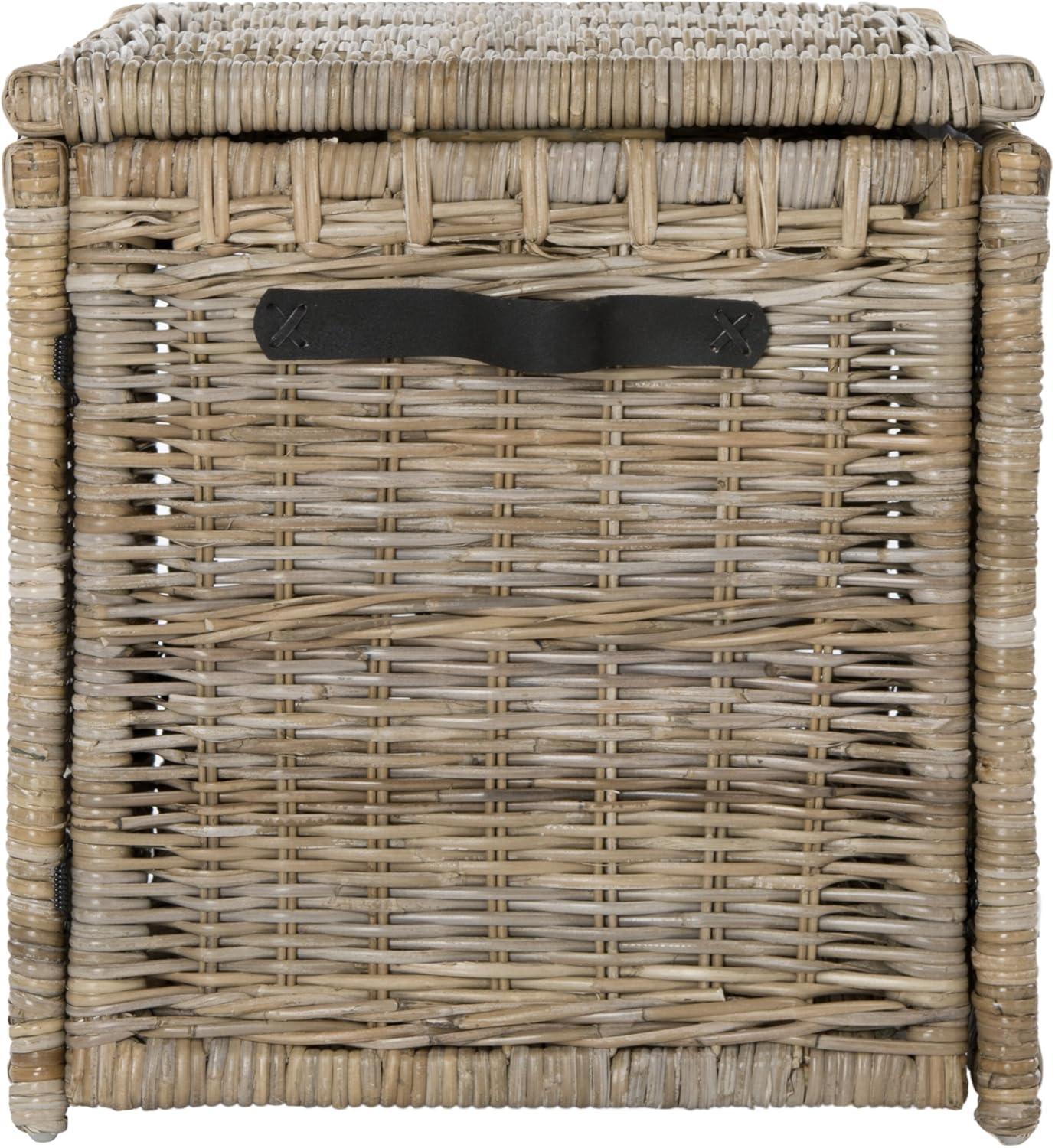 Michael 35" Wicker Storage Trunk, Natural