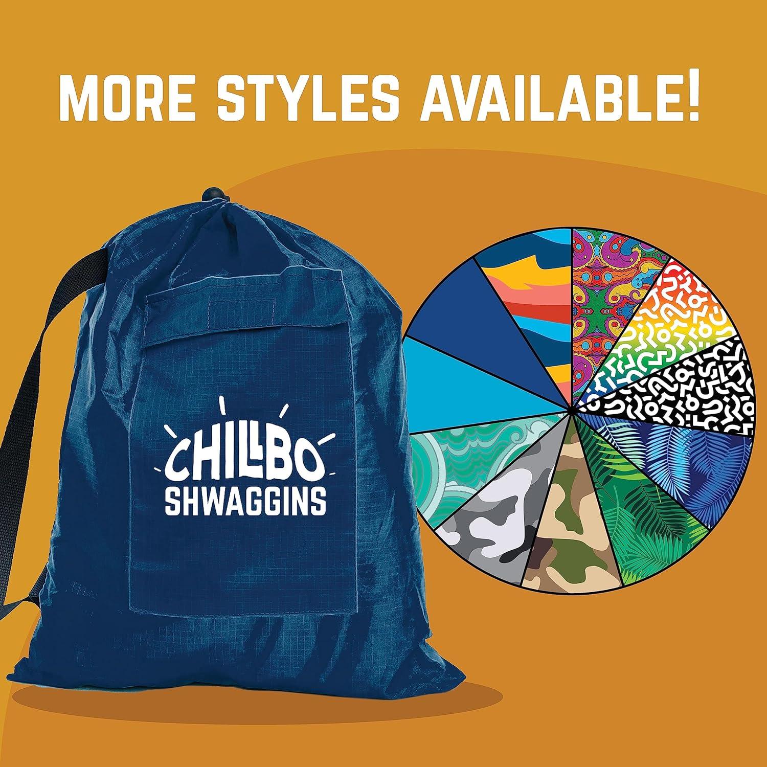 Chillbo Shwaggins Inflatable Couch – Cool Inflatable Chair Easy Setup is Perfect for Hiking Gear, Beach Chair and Music Festivals. (Royal Blue)