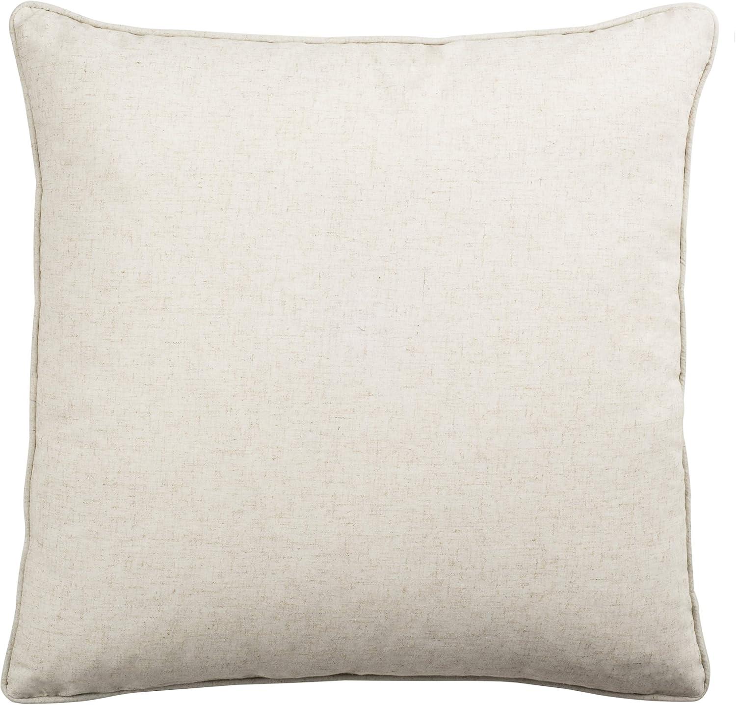 Maize Geometric Feather Throw Pillow