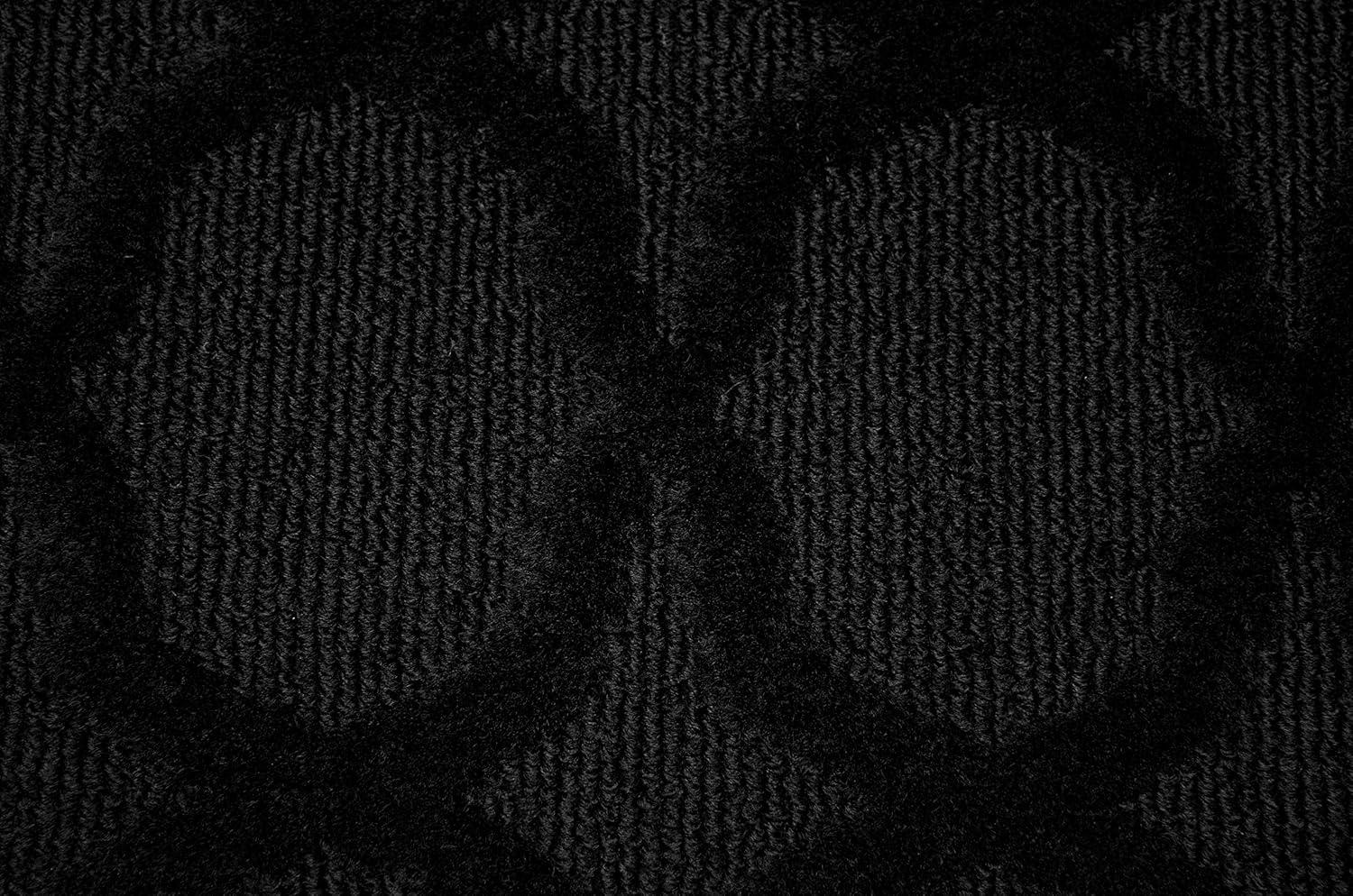 Garland Rug Sparta Black Indoor Area Rug, 8' x 10'