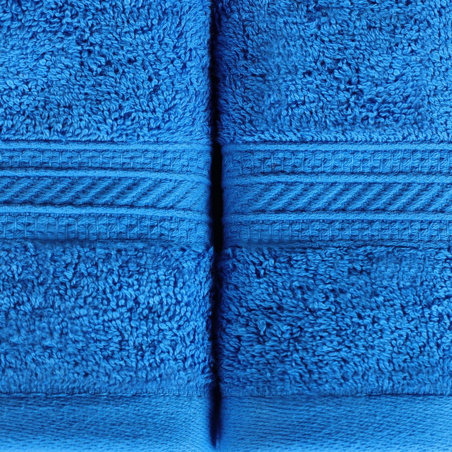 Superior Atlas Cotton Heavyweight 4 Piece Towel Set, Allure