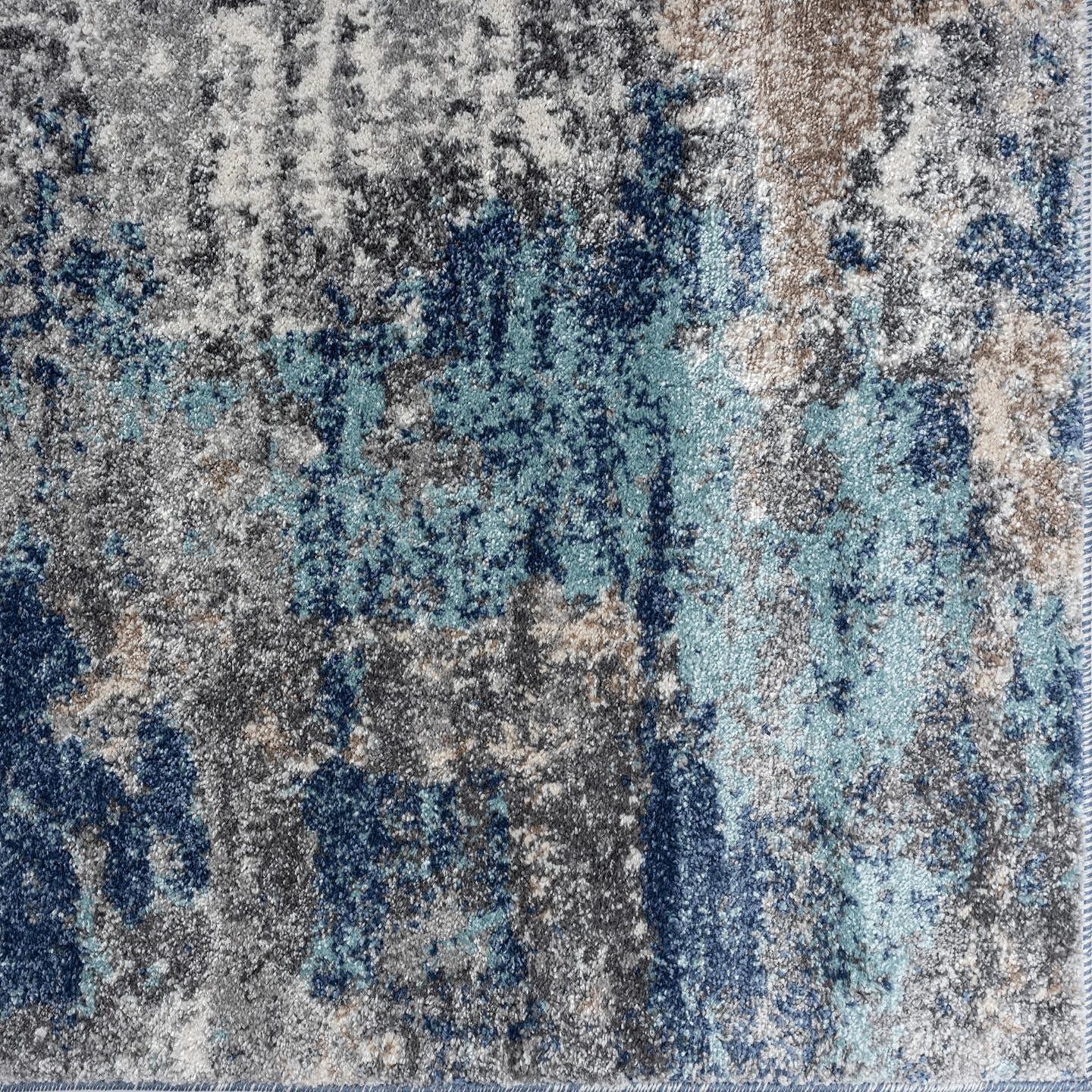 Luxe Weavers Modern Abstract Area Rug, Gray 2x3