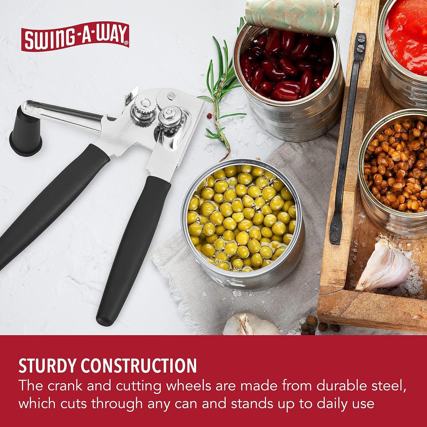 Swing-A-Way Stainless Steel Manual Can Opener